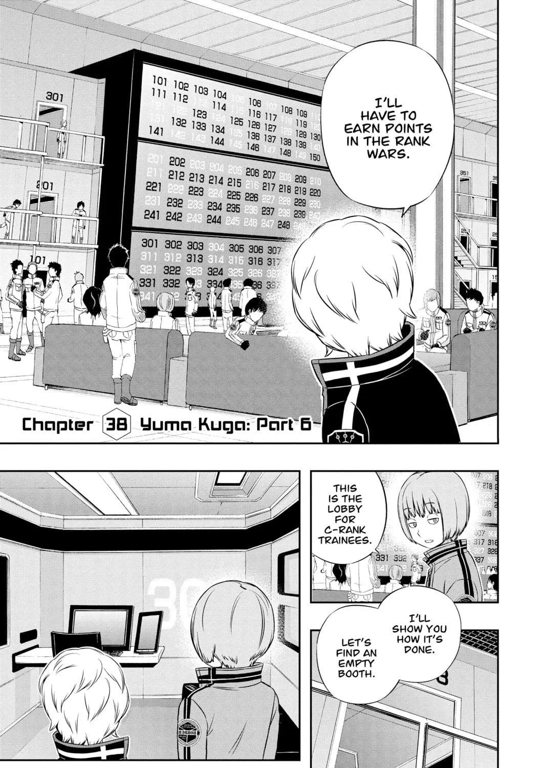 Read World Trigger chapter 38 image 4 on Lezhin
