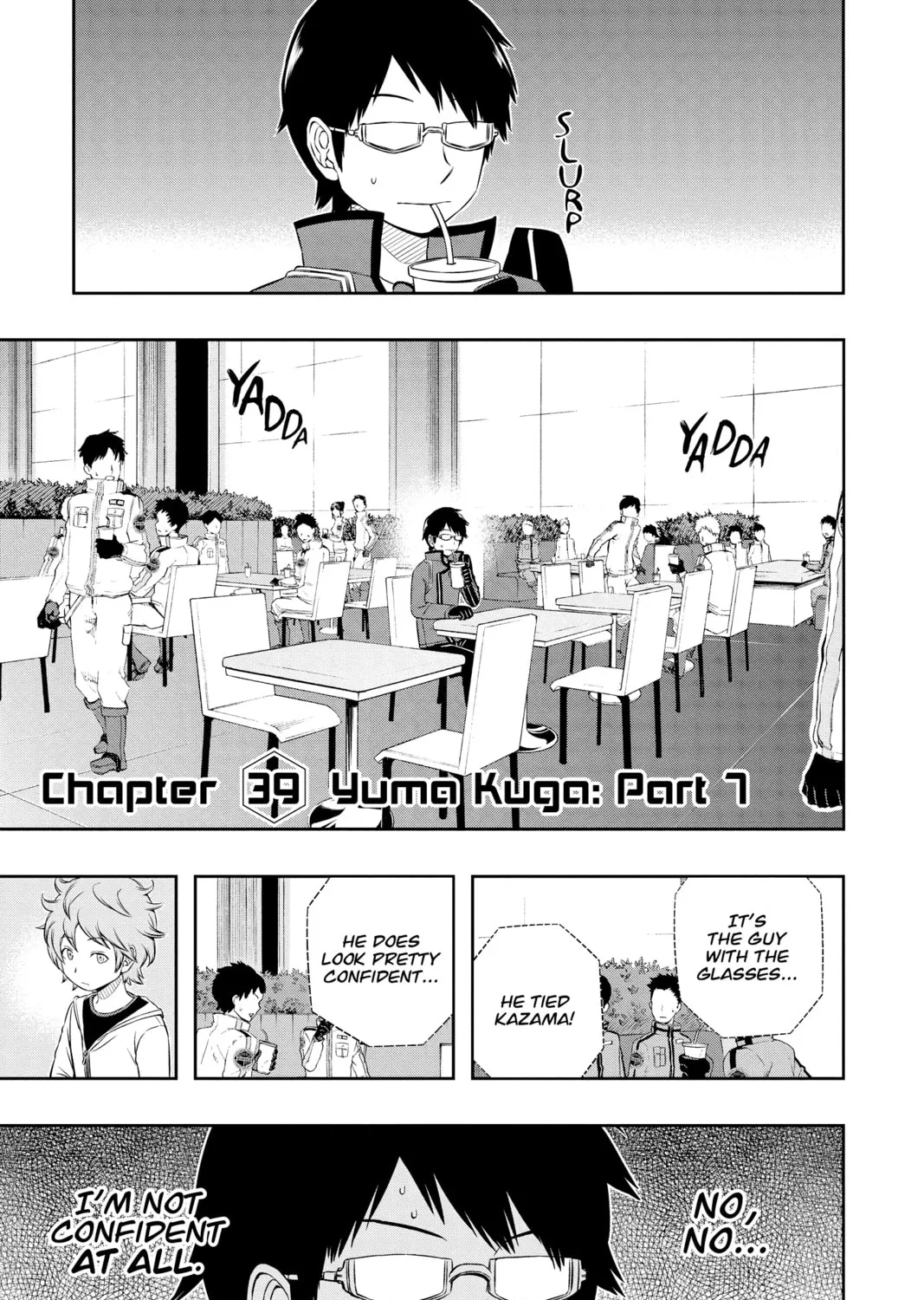 Read World Trigger chapter 39 image 0 on Lezhin
