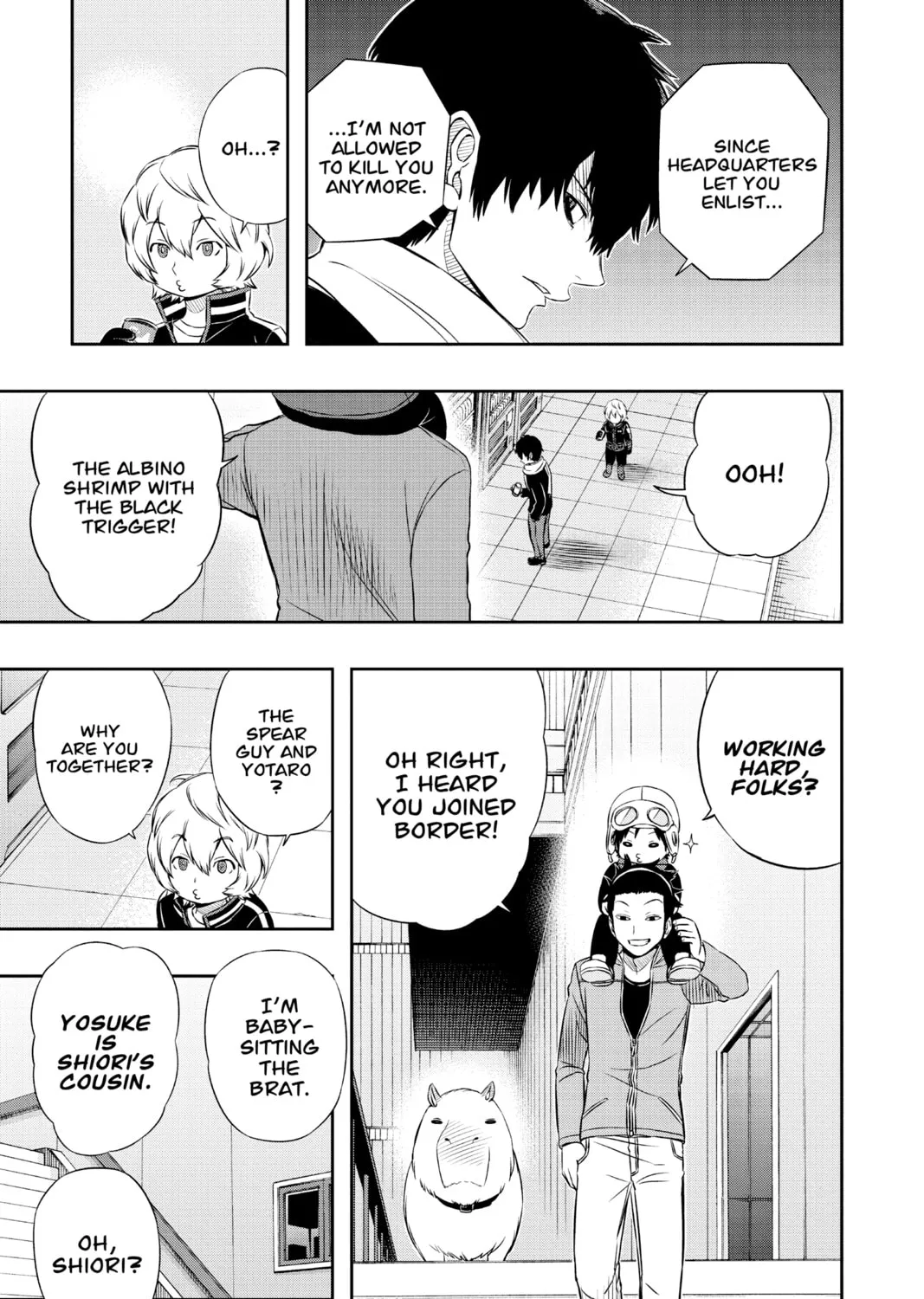 Read World Trigger chapter 39 image 12 on Lezhin