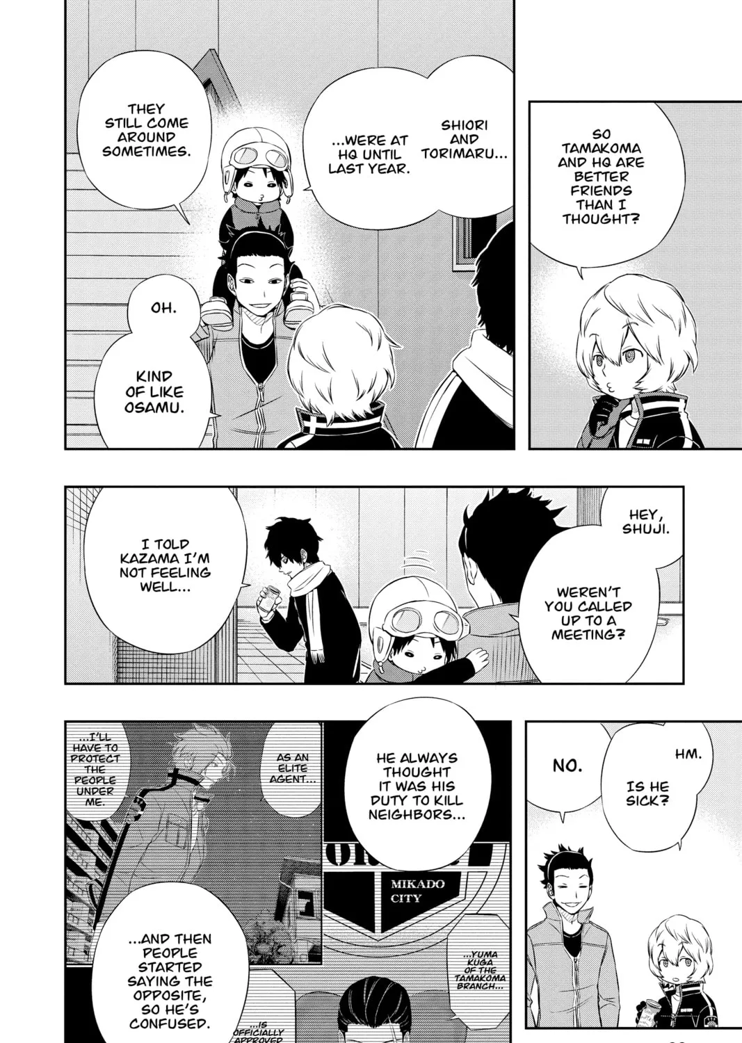 Read World Trigger chapter 39 image 14 on Lezhin