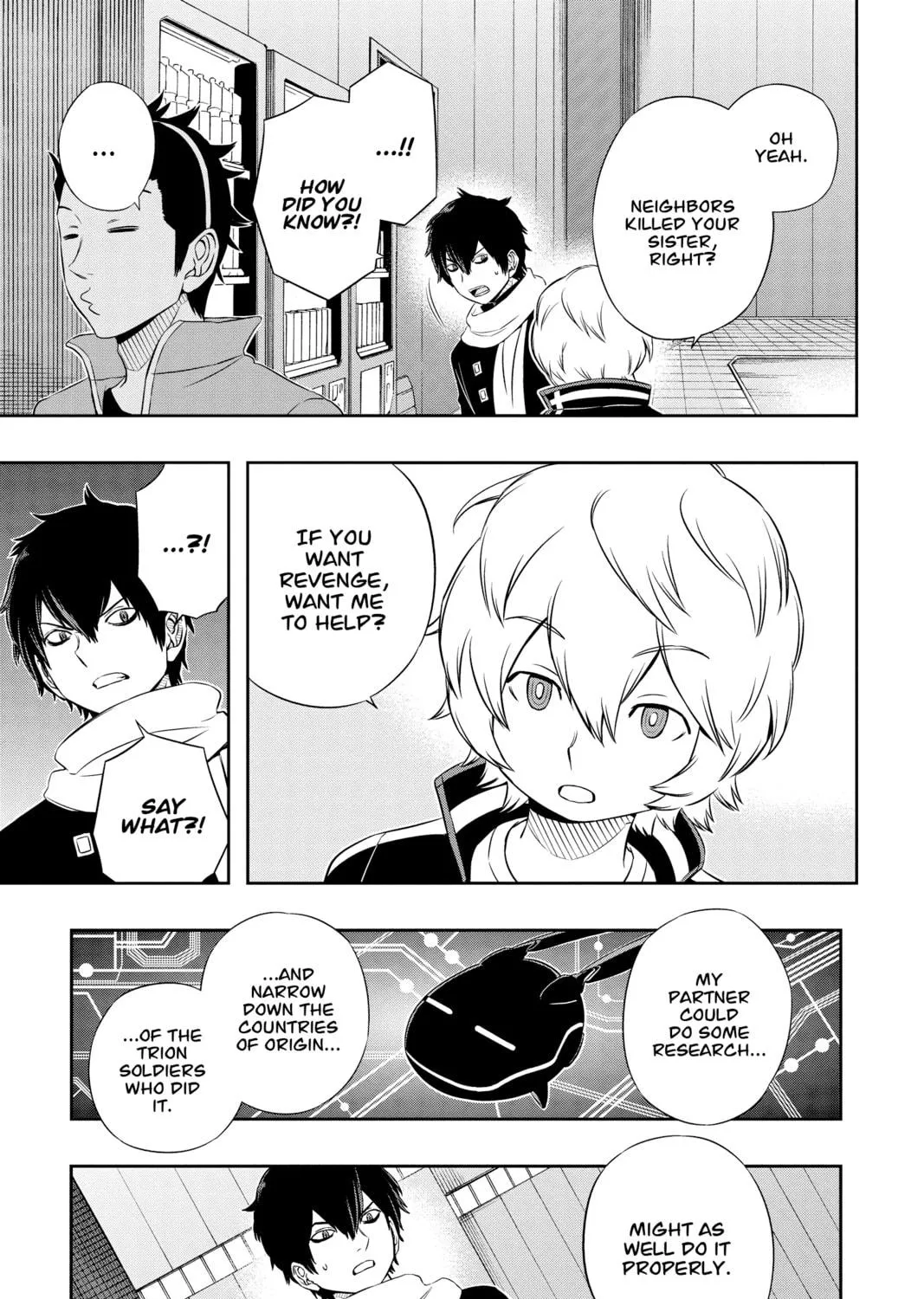 Read World Trigger chapter 39 image 16 on Lezhin