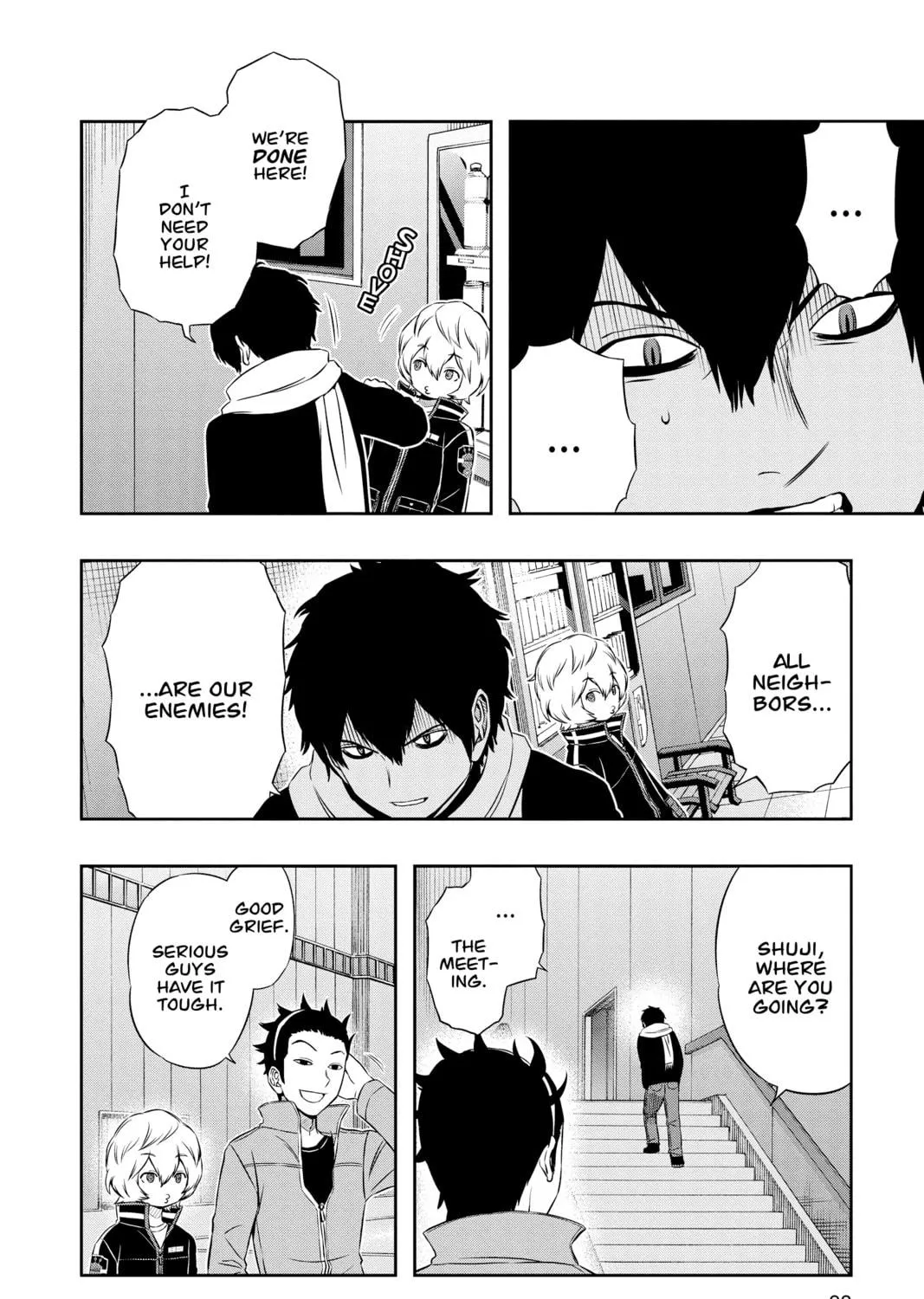 Read World Trigger chapter 39 image 18 on Lezhin