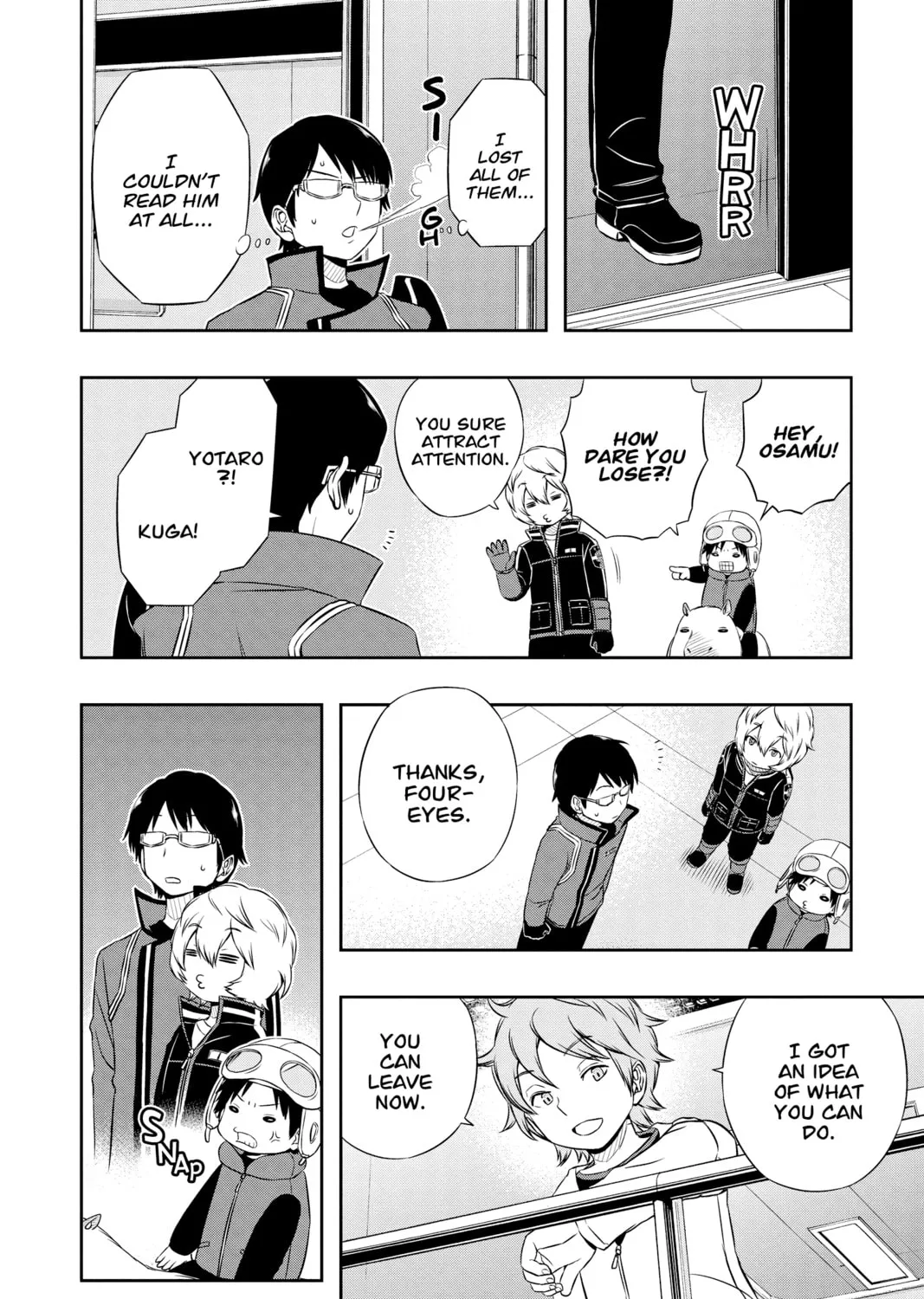Read World Trigger chapter 39 image 26 on Lezhin
