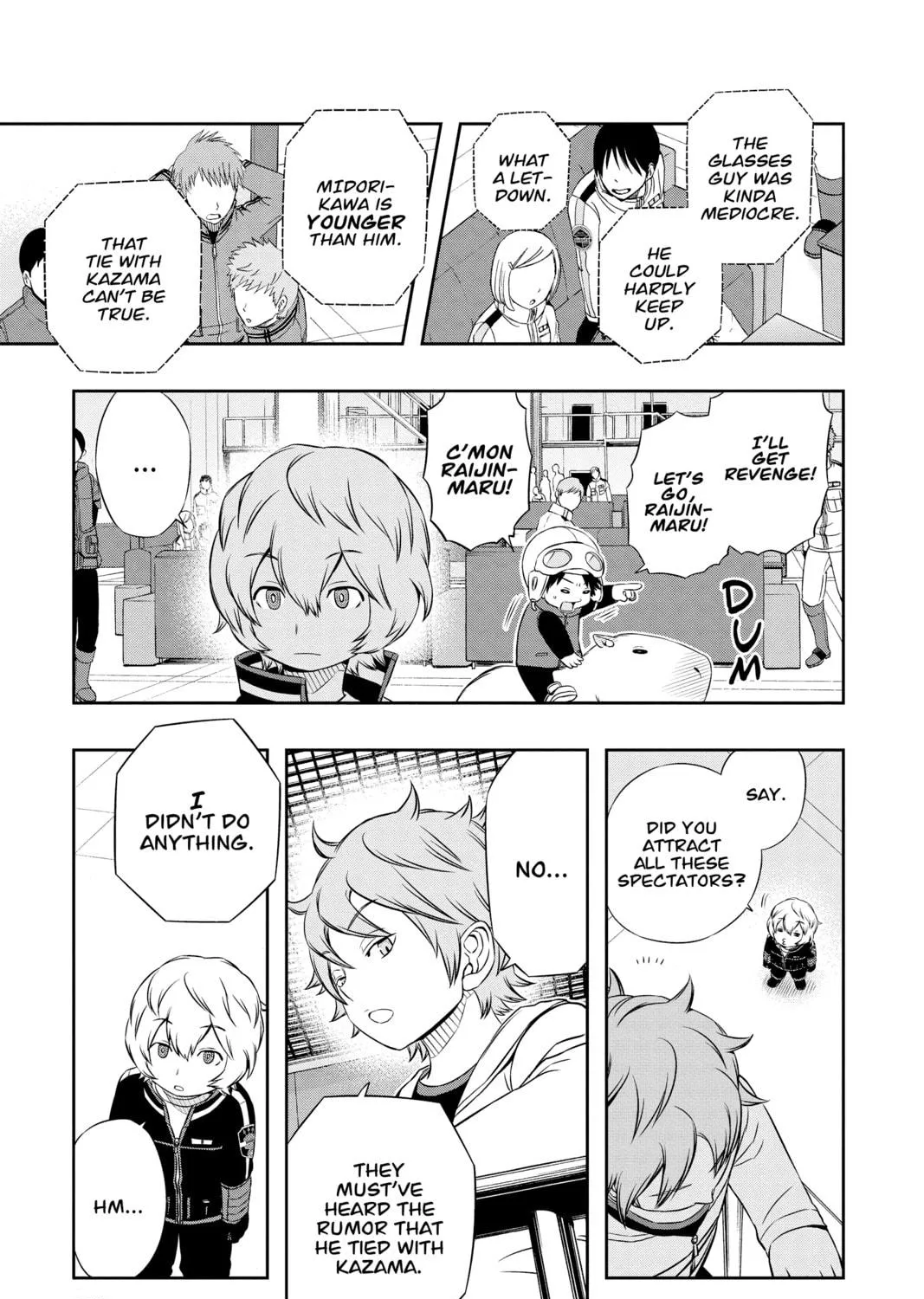 Read World Trigger chapter 39 image 28 on Lezhin