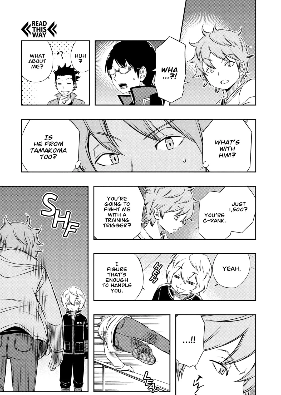 Read World Trigger chapter 39 image 32 on Lezhin