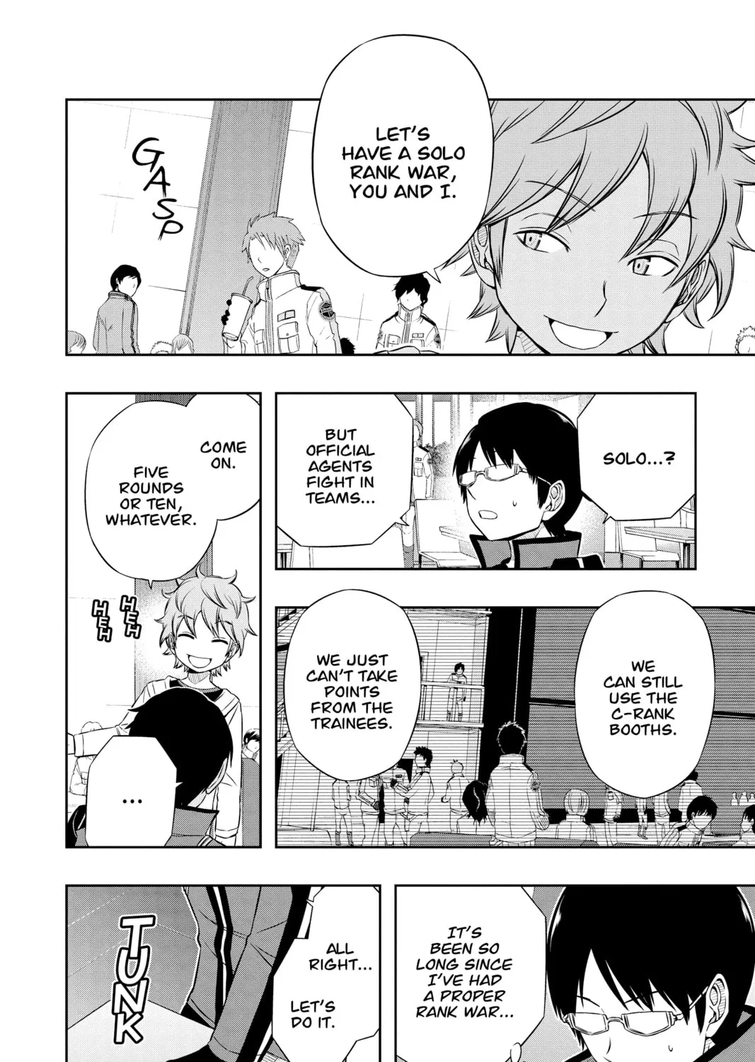 Read World Trigger chapter 39 image 6 on Lezhin