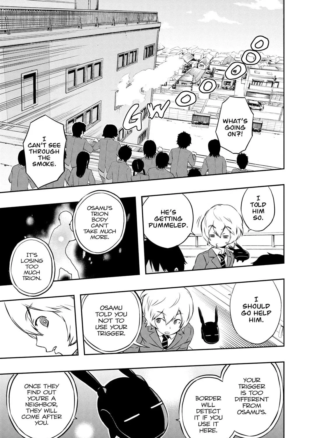 Read World Trigger chapter 4 image 22 on Lezhin
