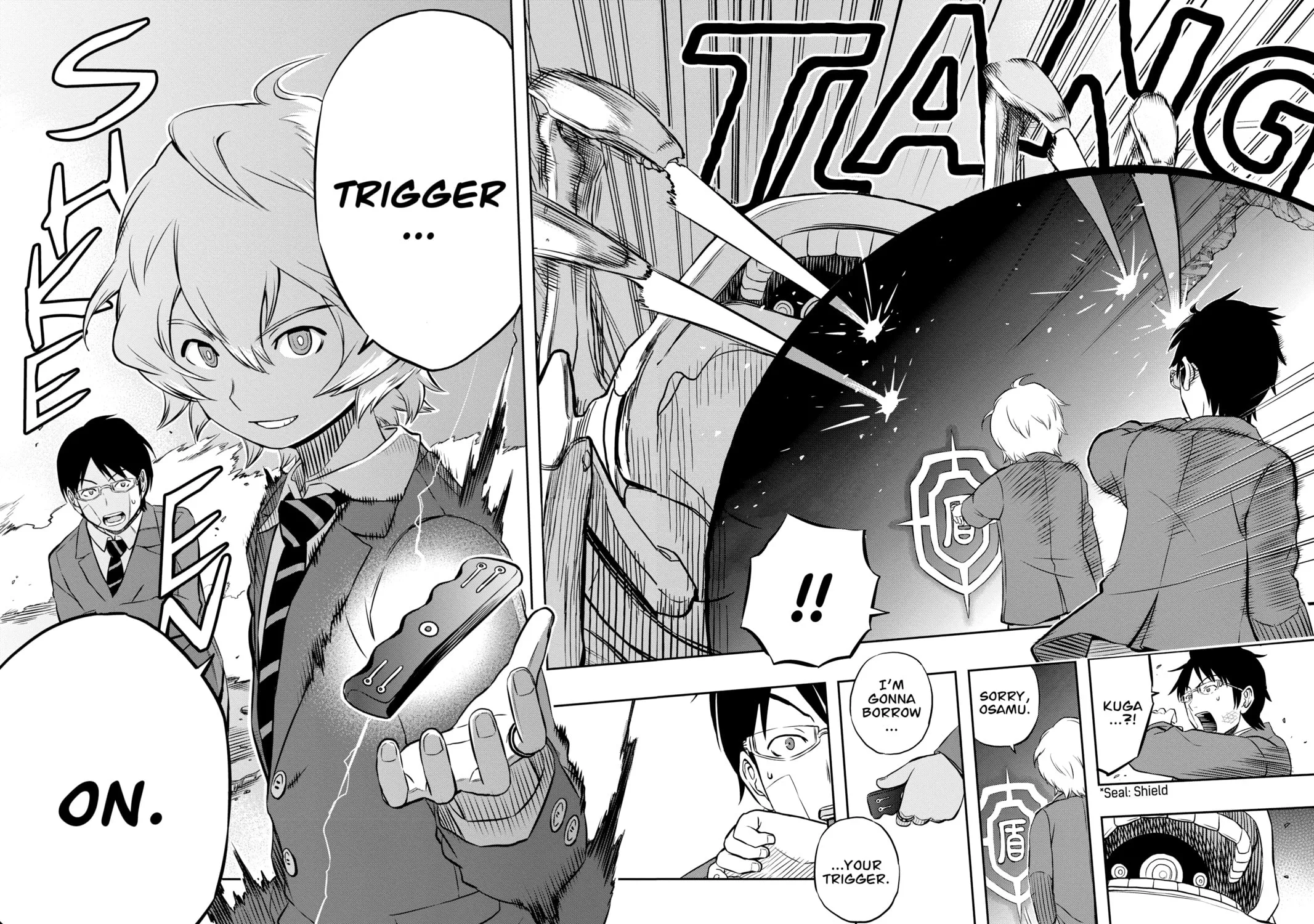 Read World Trigger chapter 4 image 32 on Lezhin