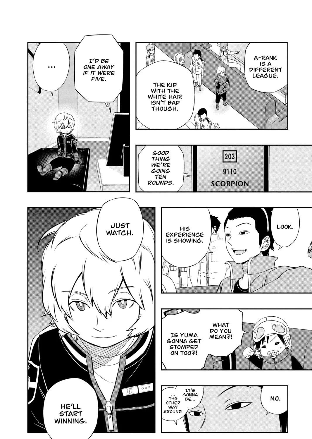 Read World Trigger chapter 40 image 14 on Lezhin