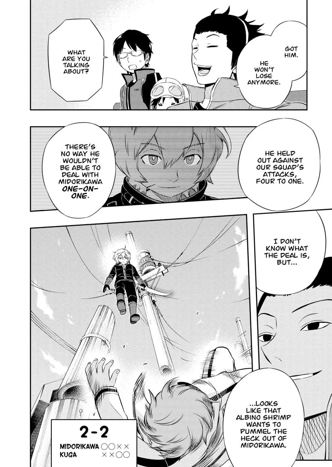 Read World Trigger chapter 40 image 18 on Lezhin