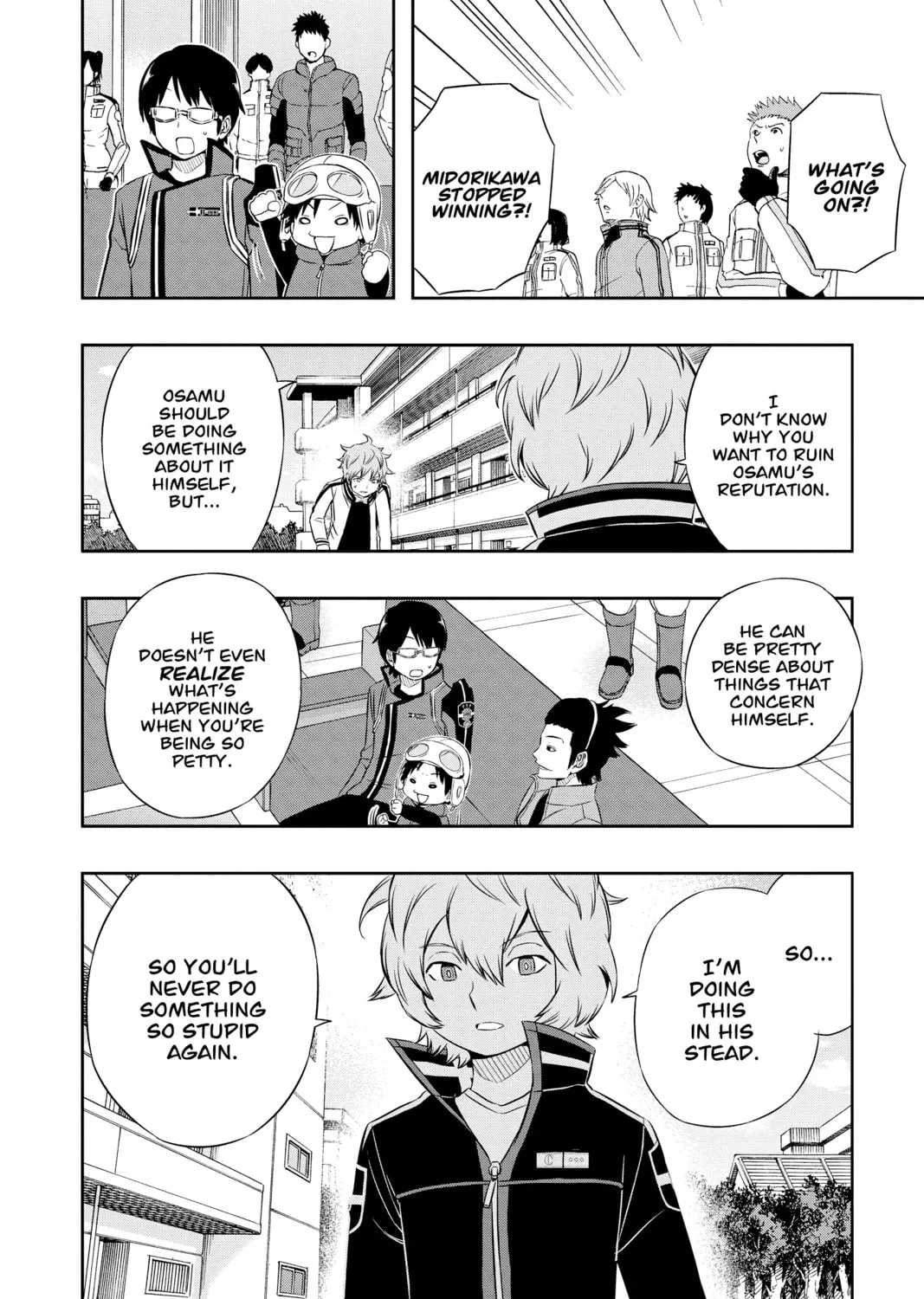 Read World Trigger chapter 40 image 26 on Lezhin