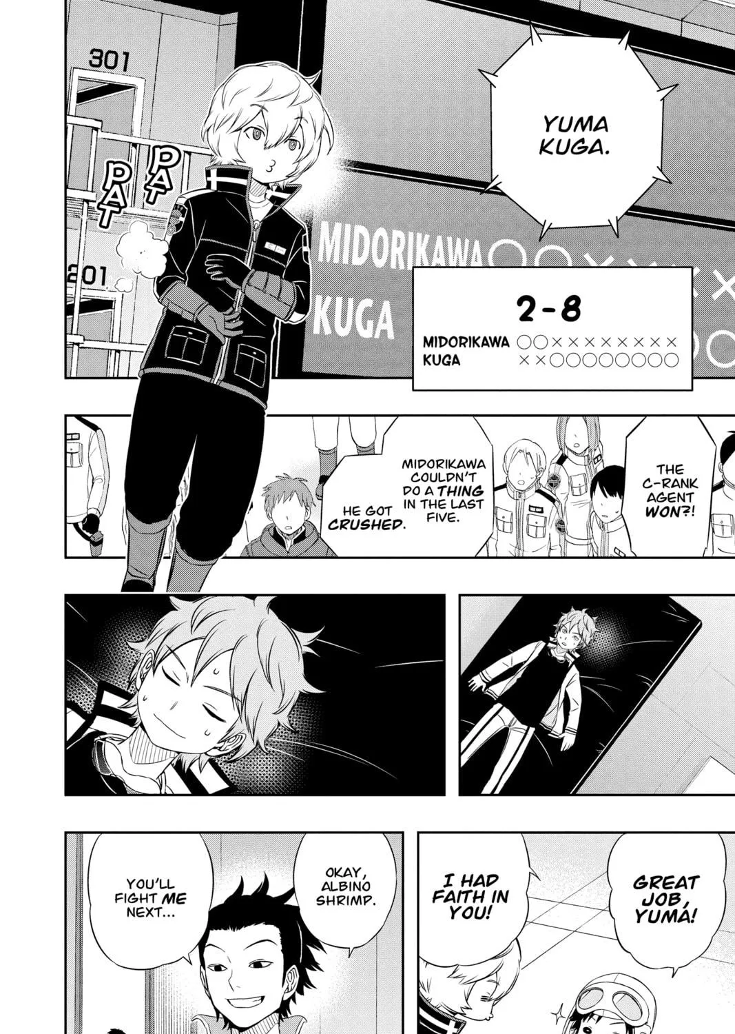 Read World Trigger chapter 40 image 34 on Lezhin