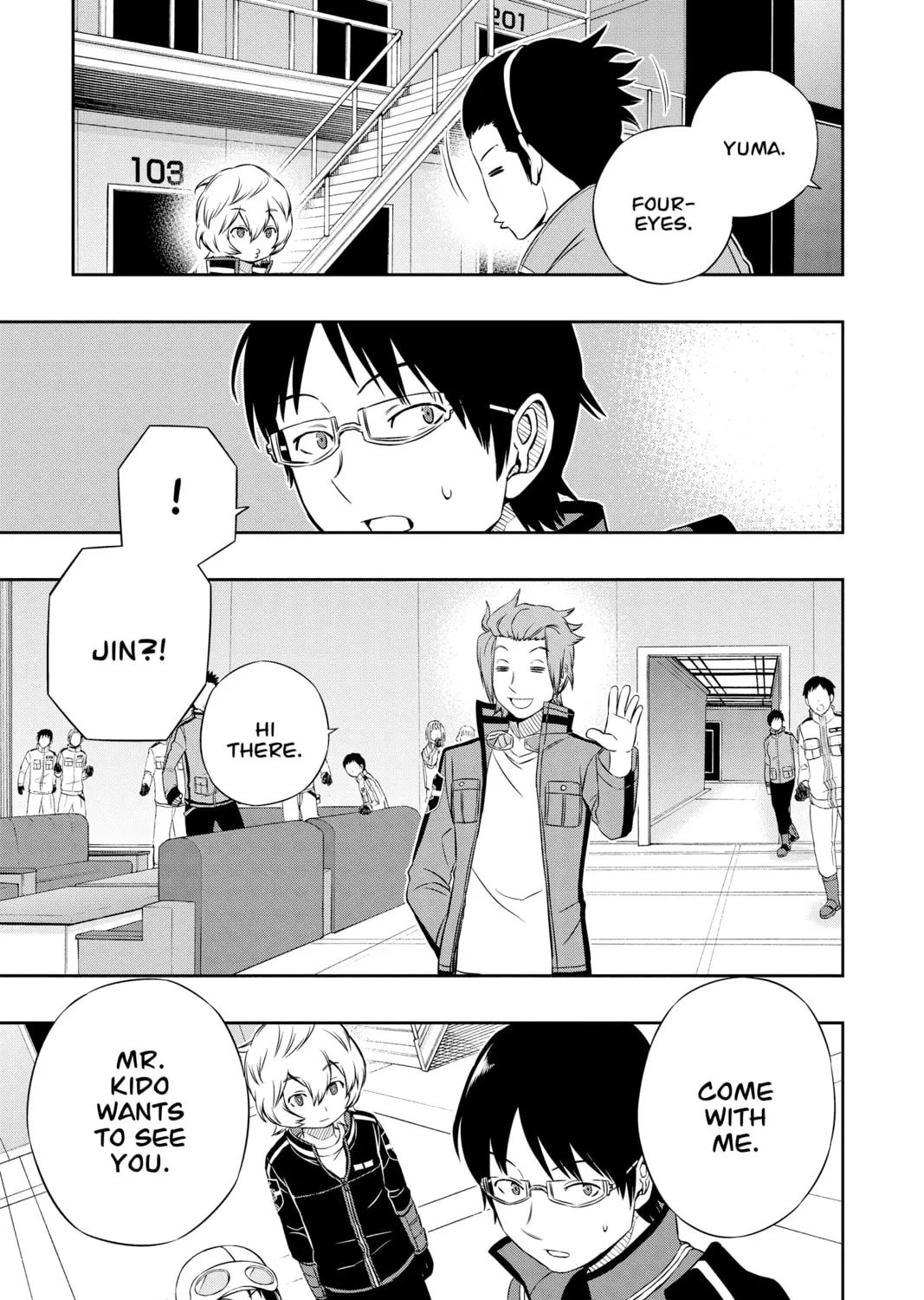 Read World Trigger chapter 40 image 36 on Lezhin