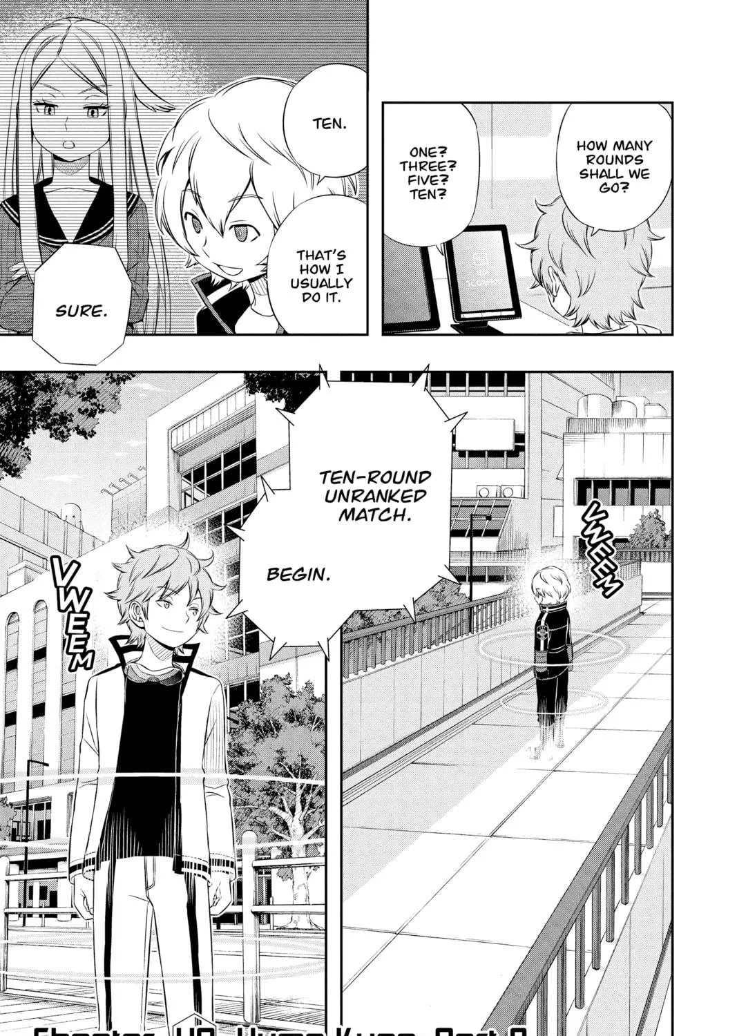 Read World Trigger chapter 40 image 4 on Lezhin