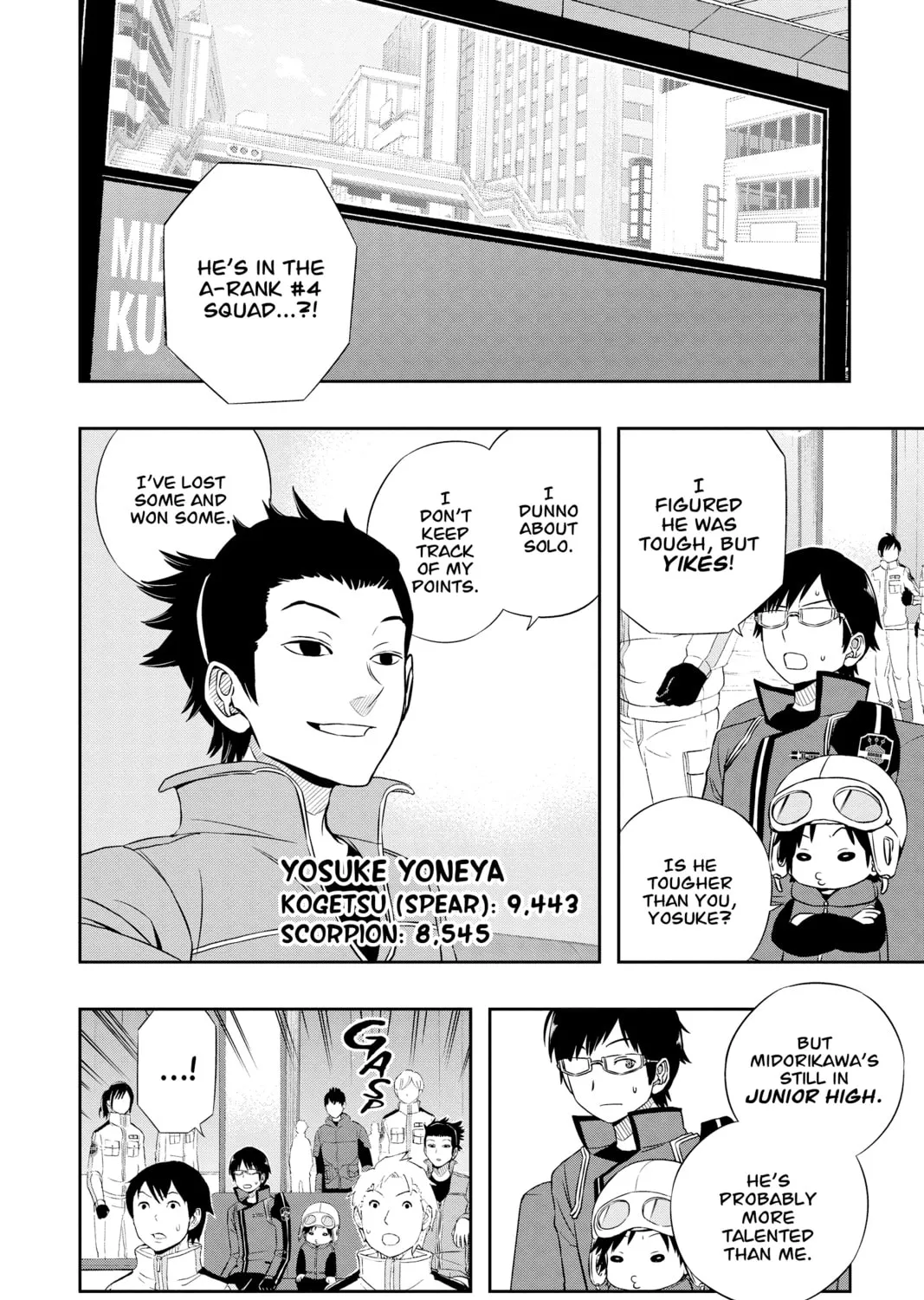 Read World Trigger chapter 40 image 6 on Lezhin