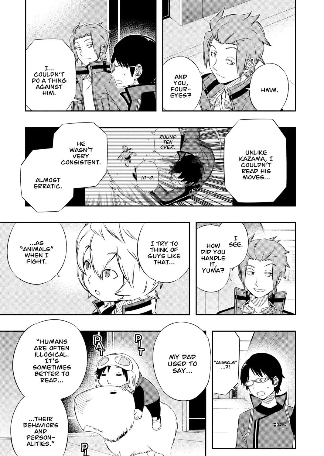 Read World Trigger chapter 41 image 16 on Lezhin