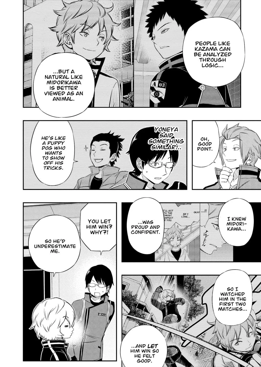 Read World Trigger chapter 41 image 18 on Lezhin