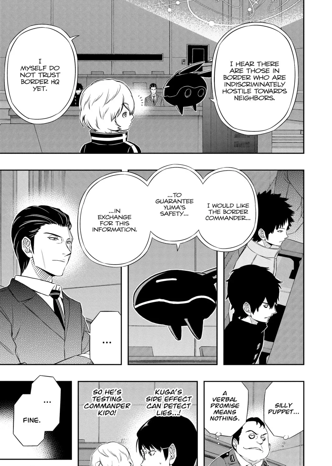 Read World Trigger chapter 41 image 32 on Lezhin