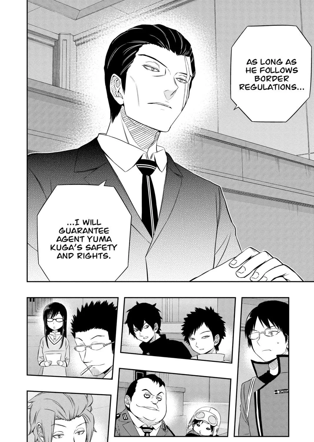 Read World Trigger chapter 41 image 34 on Lezhin