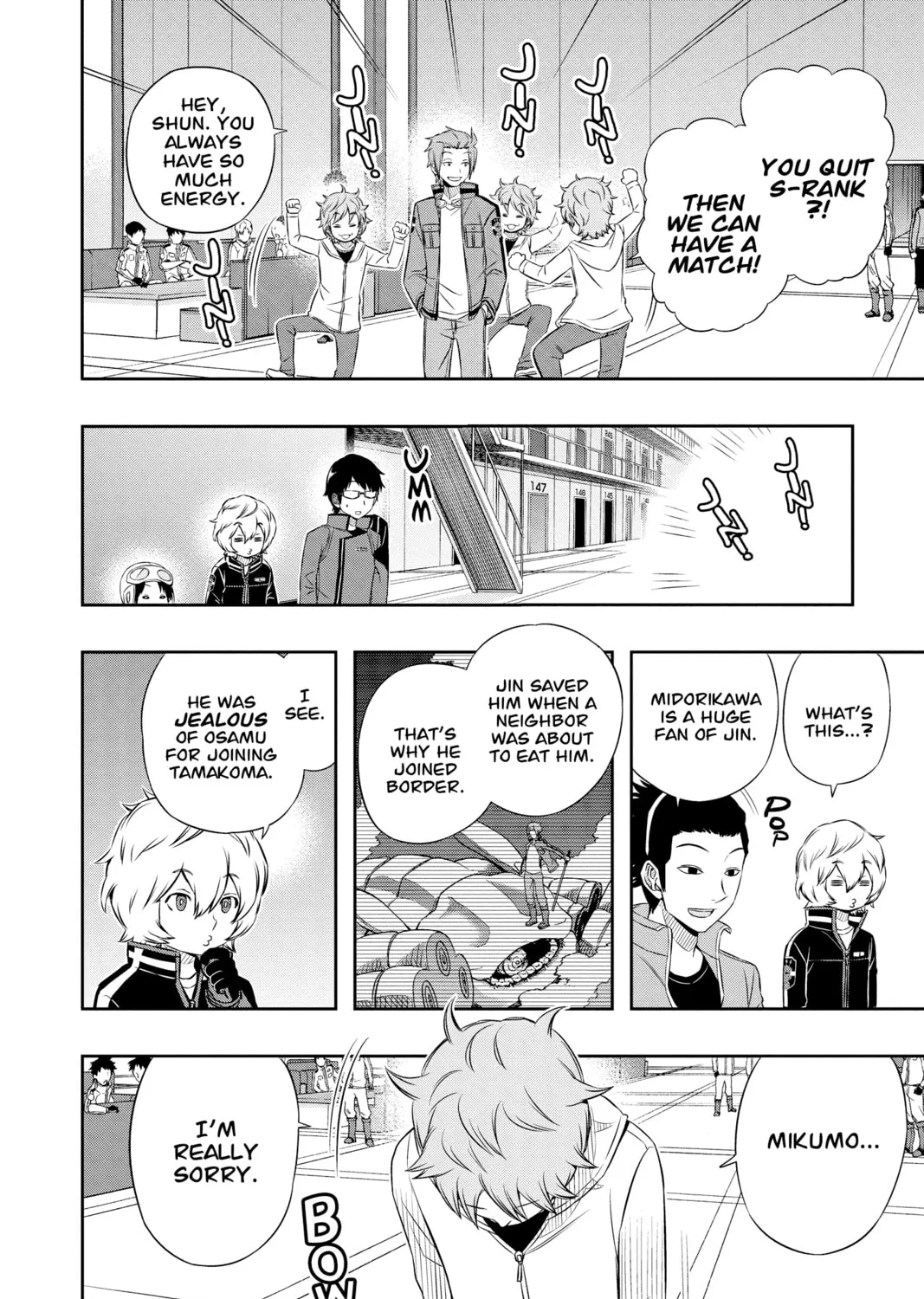 Read World Trigger chapter 41 image 6 on Lezhin
