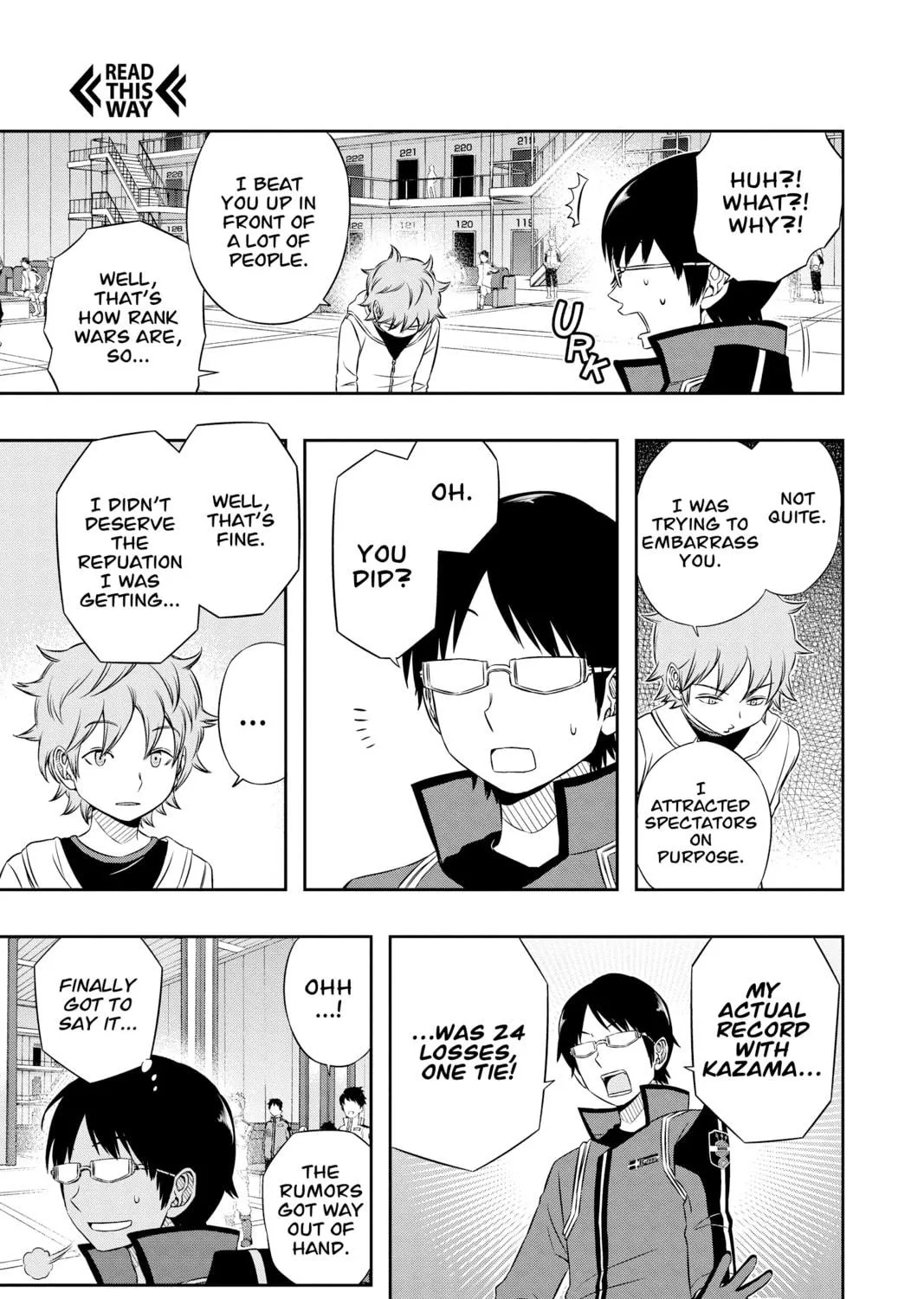 Read World Trigger chapter 41 image 8 on Lezhin