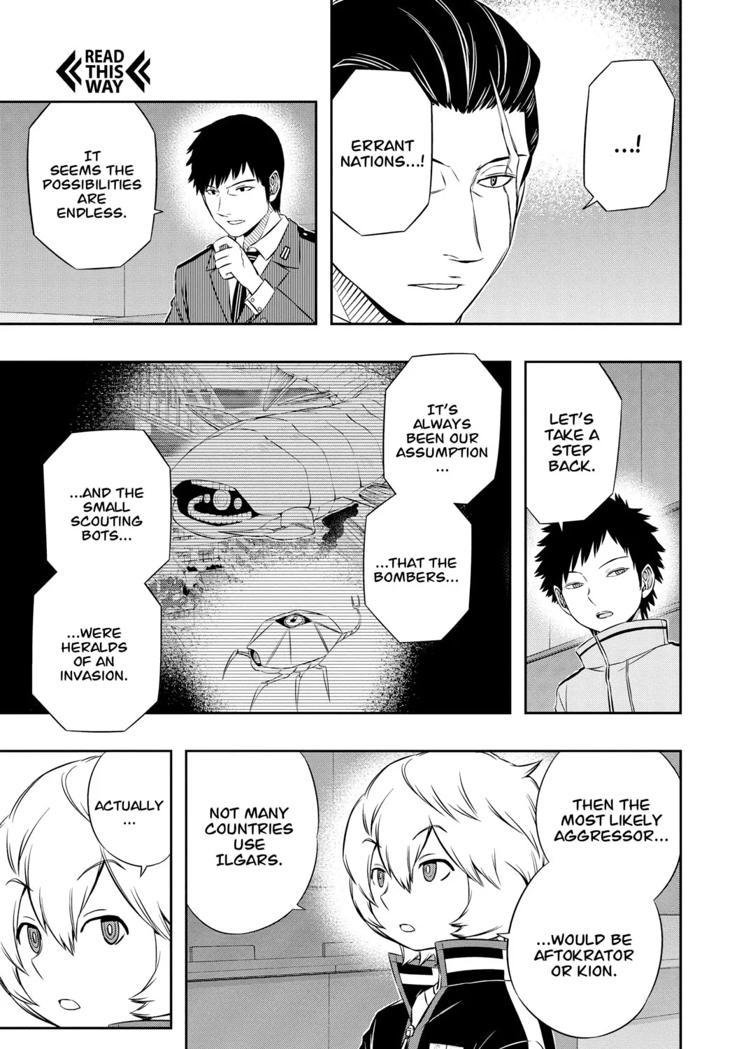 Read World Trigger chapter 42 image 14 on Lezhin