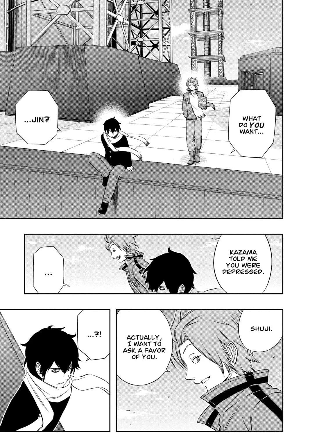 Read World Trigger chapter 42 image 34 on Lezhin