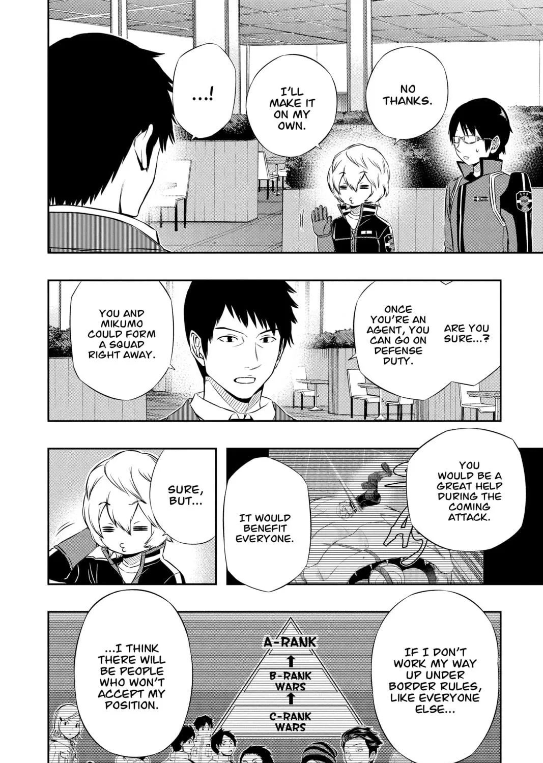 Read World Trigger chapter 43 image 10 on Lezhin