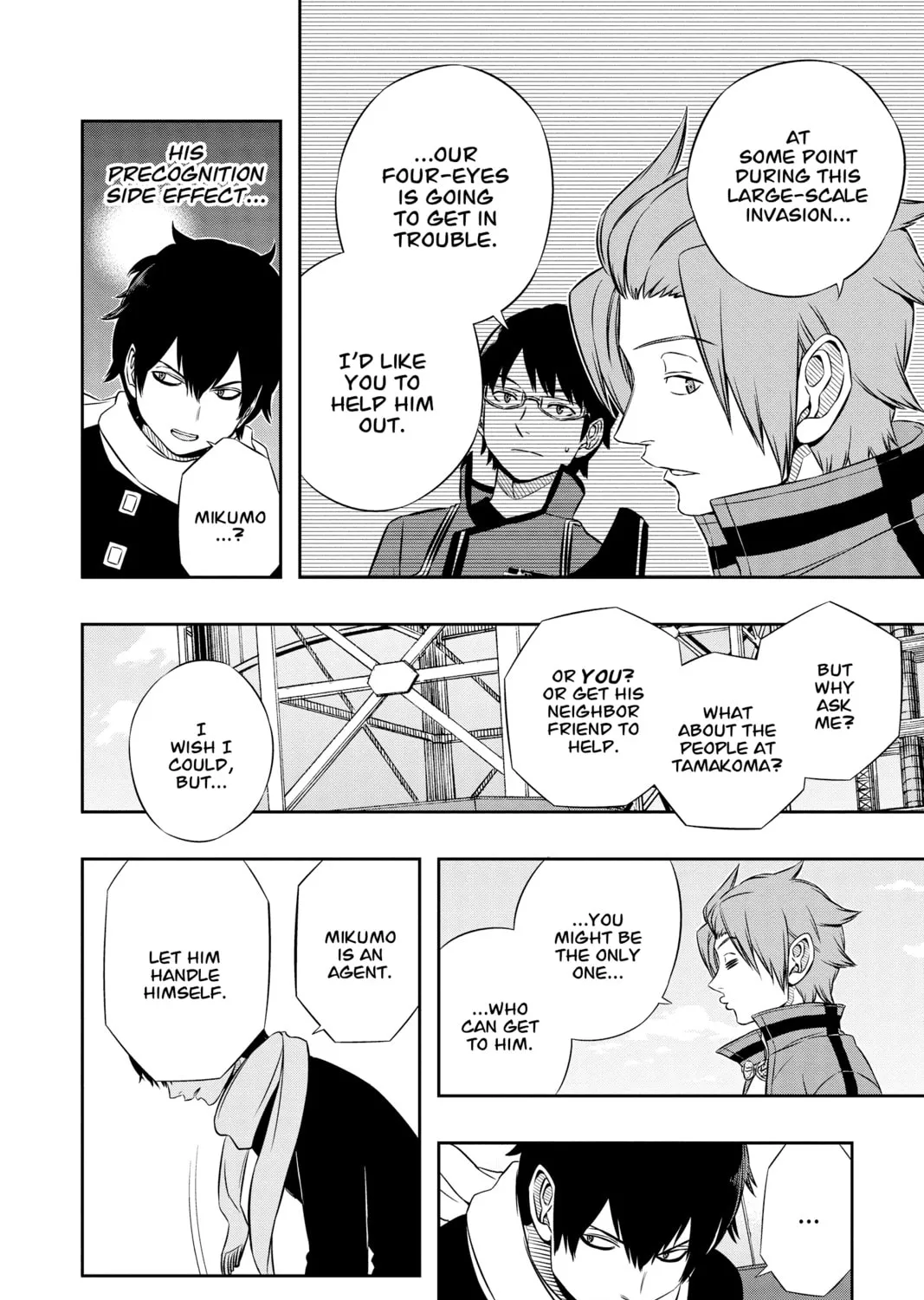 Read World Trigger chapter 43 image 2 on Lezhin