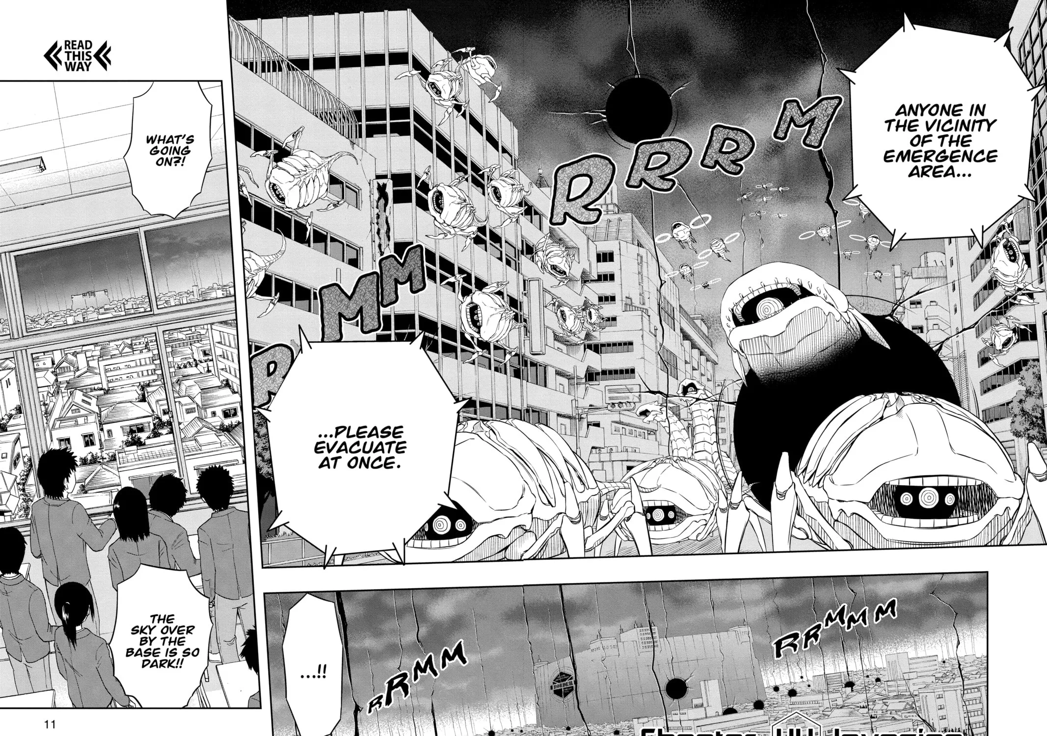 Read World Trigger chapter 44 image 2 on Lezhin