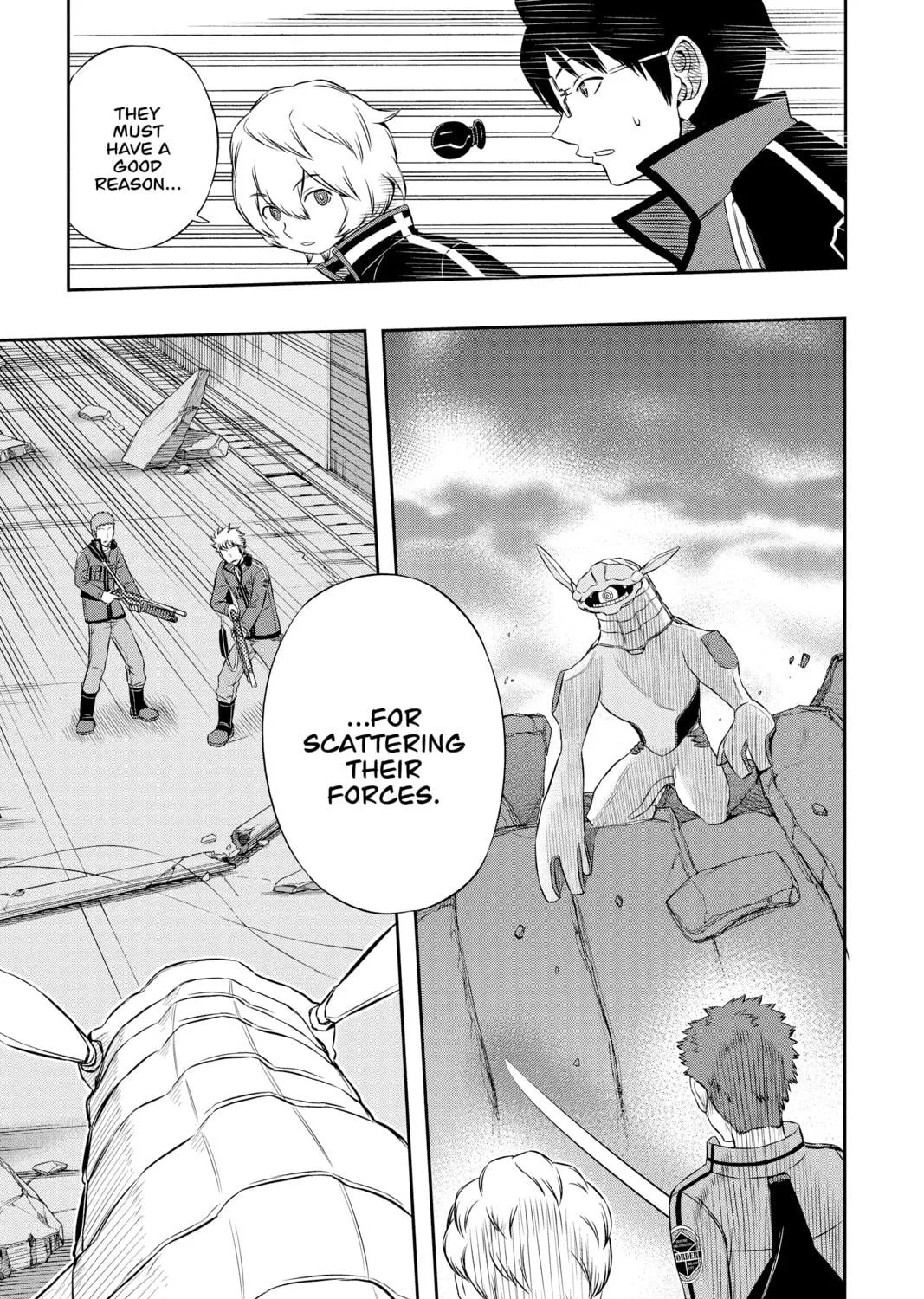 Read World Trigger chapter 44 image 34 on Lezhin
