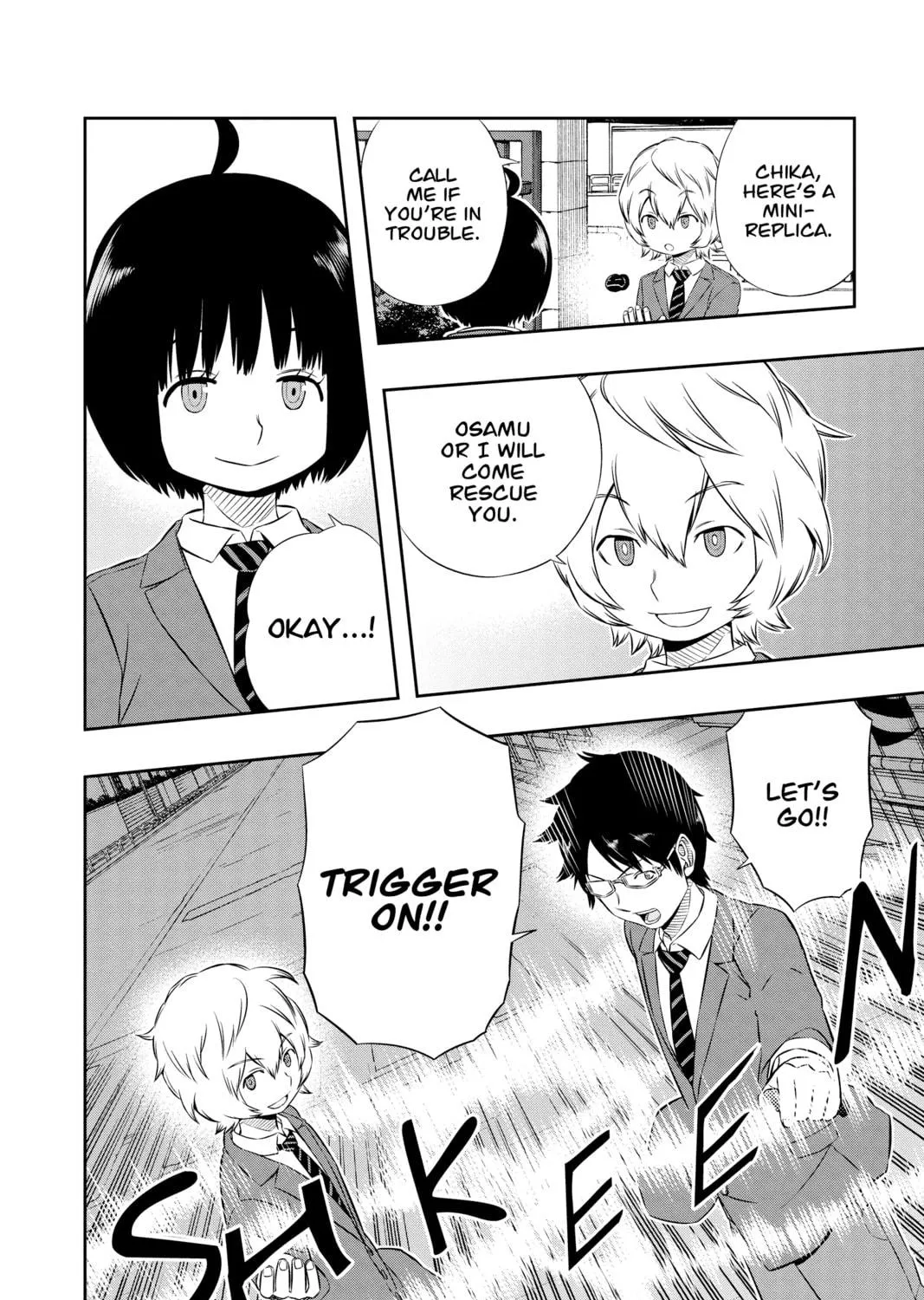 Read World Trigger chapter 44 image 8 on Lezhin