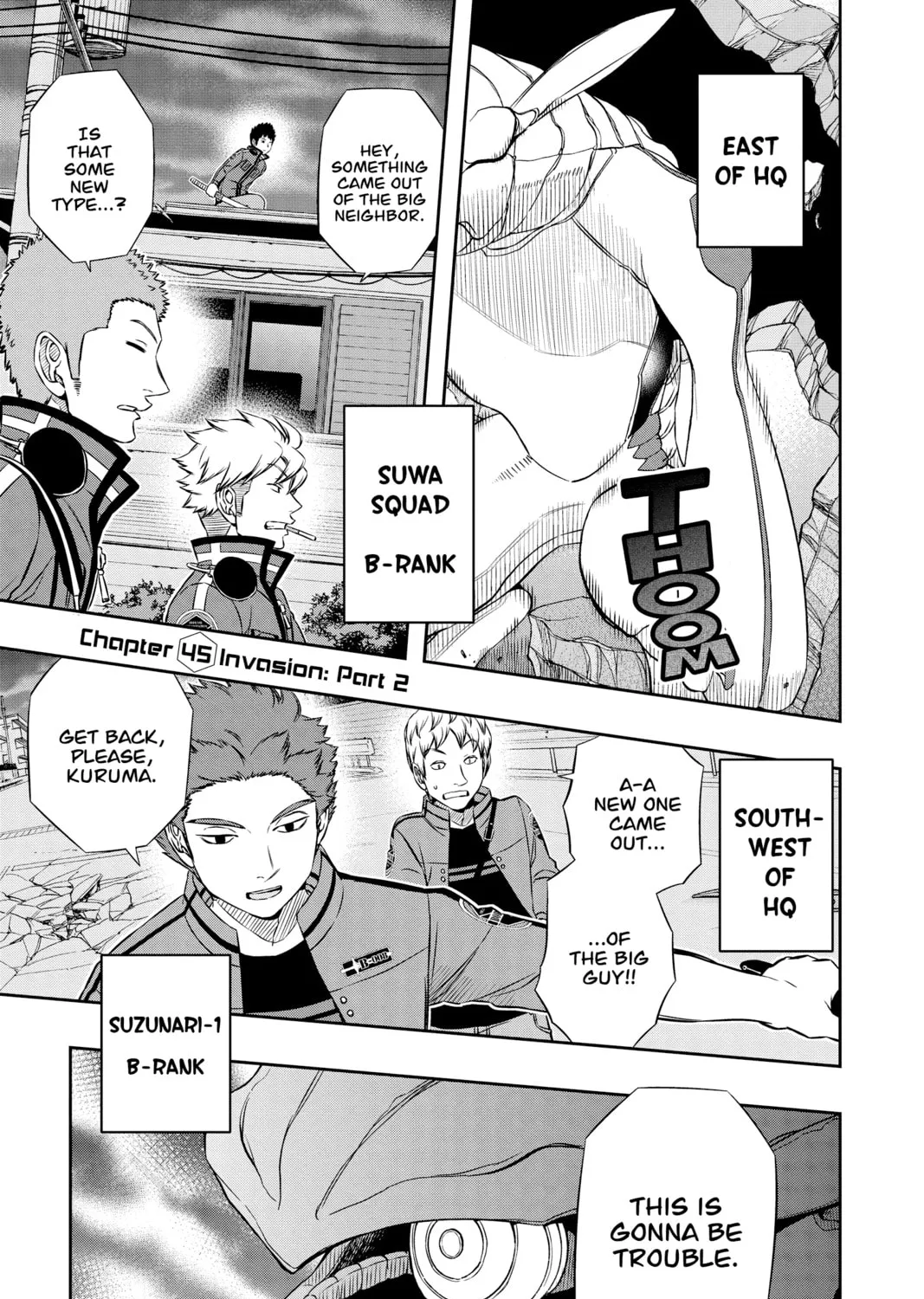 Read World Trigger chapter 45 image 0 on Lezhin