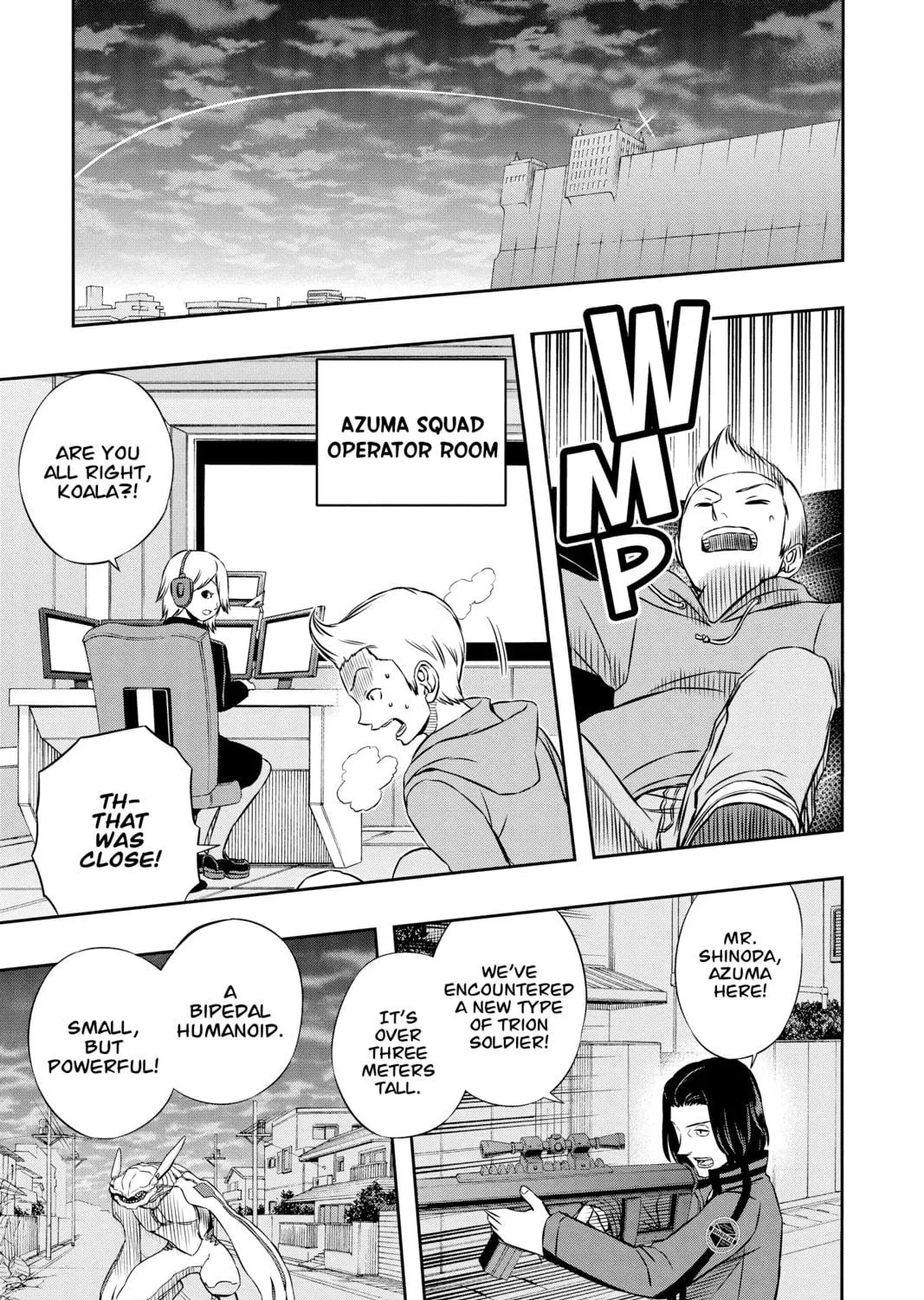 Read World Trigger chapter 45 image 18 on Lezhin