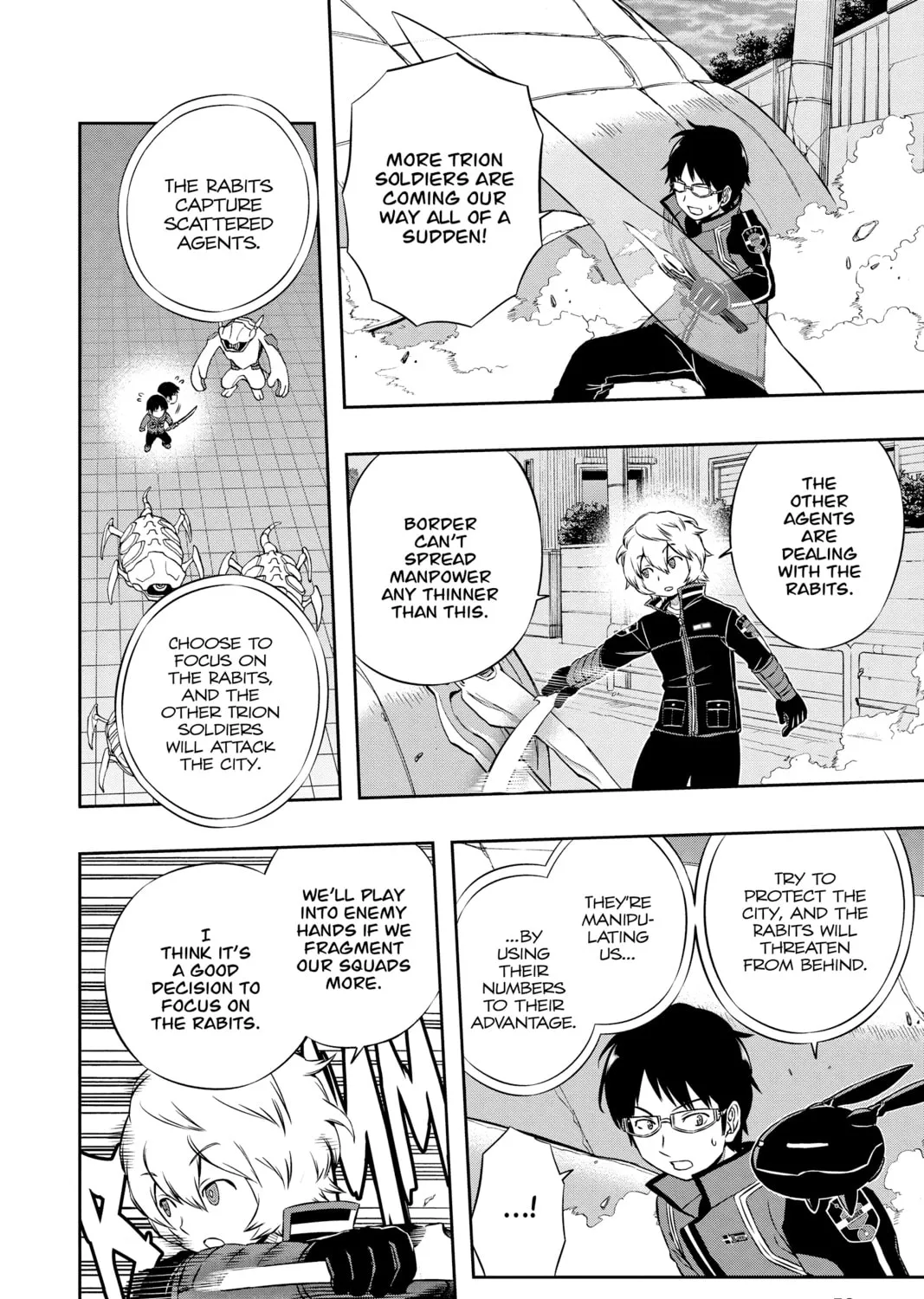 Read World Trigger chapter 46 image 14 on Lezhin