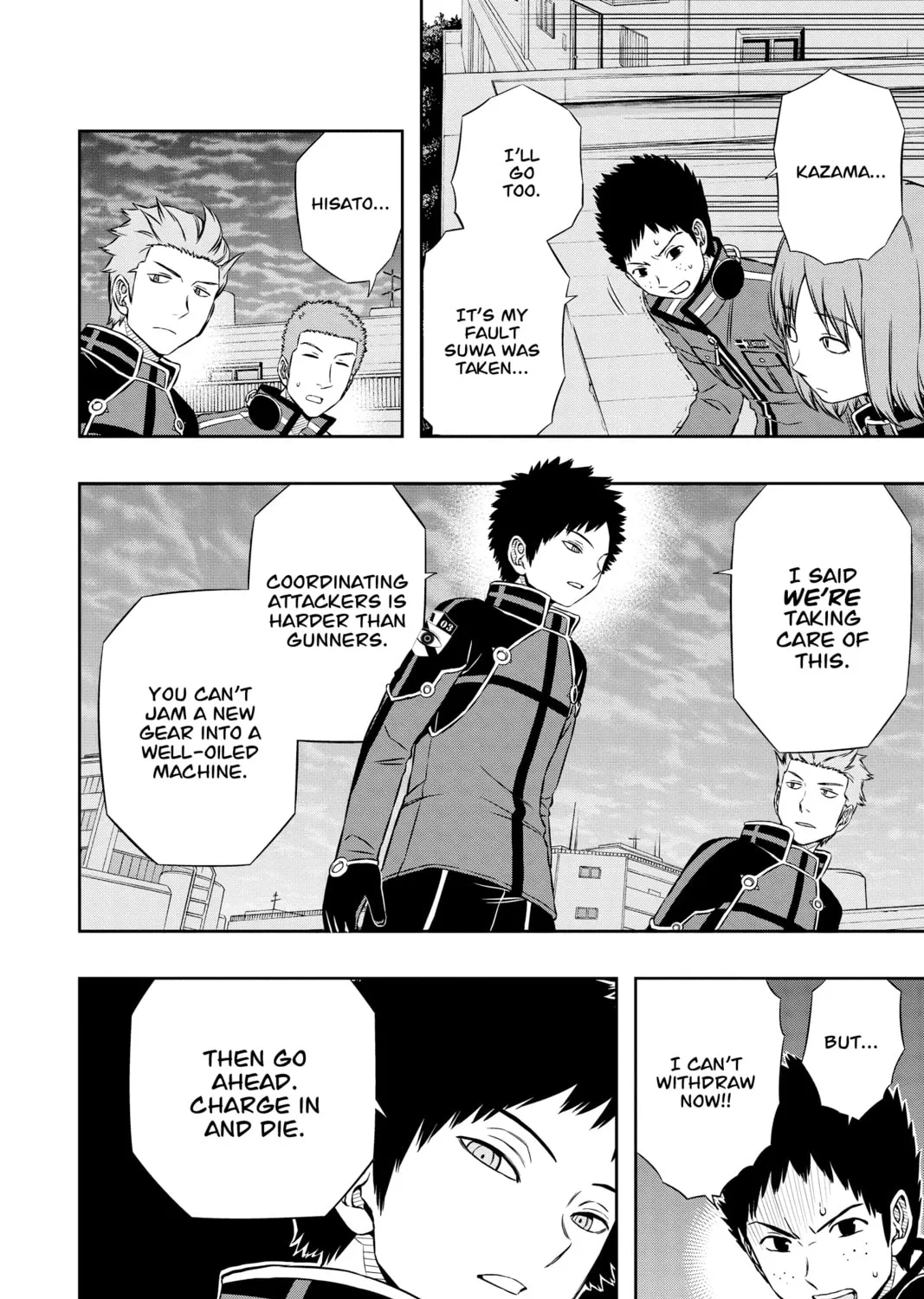 Read World Trigger chapter 46 image 2 on Lezhin