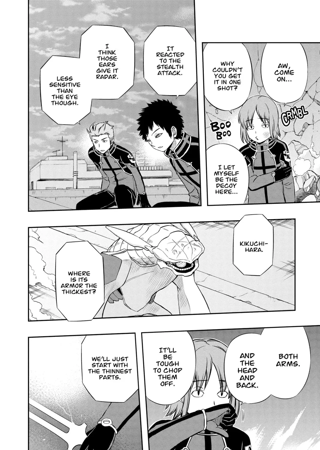 Read World Trigger chapter 46 image 30 on Lezhin