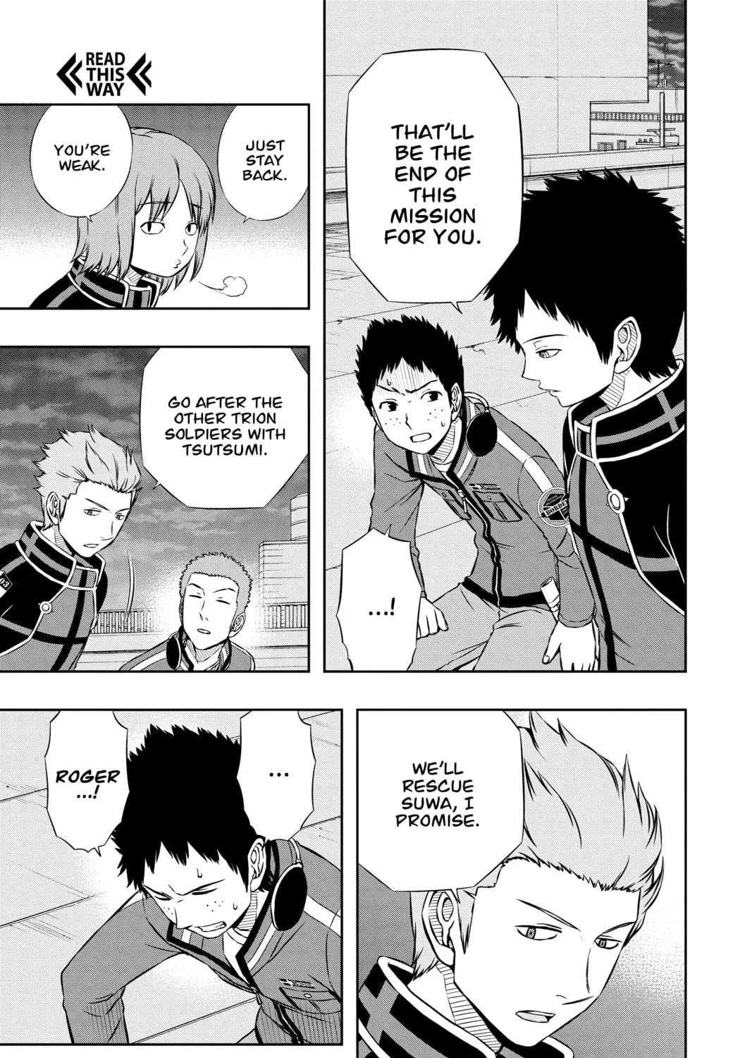 Read World Trigger chapter 46 image 4 on Lezhin