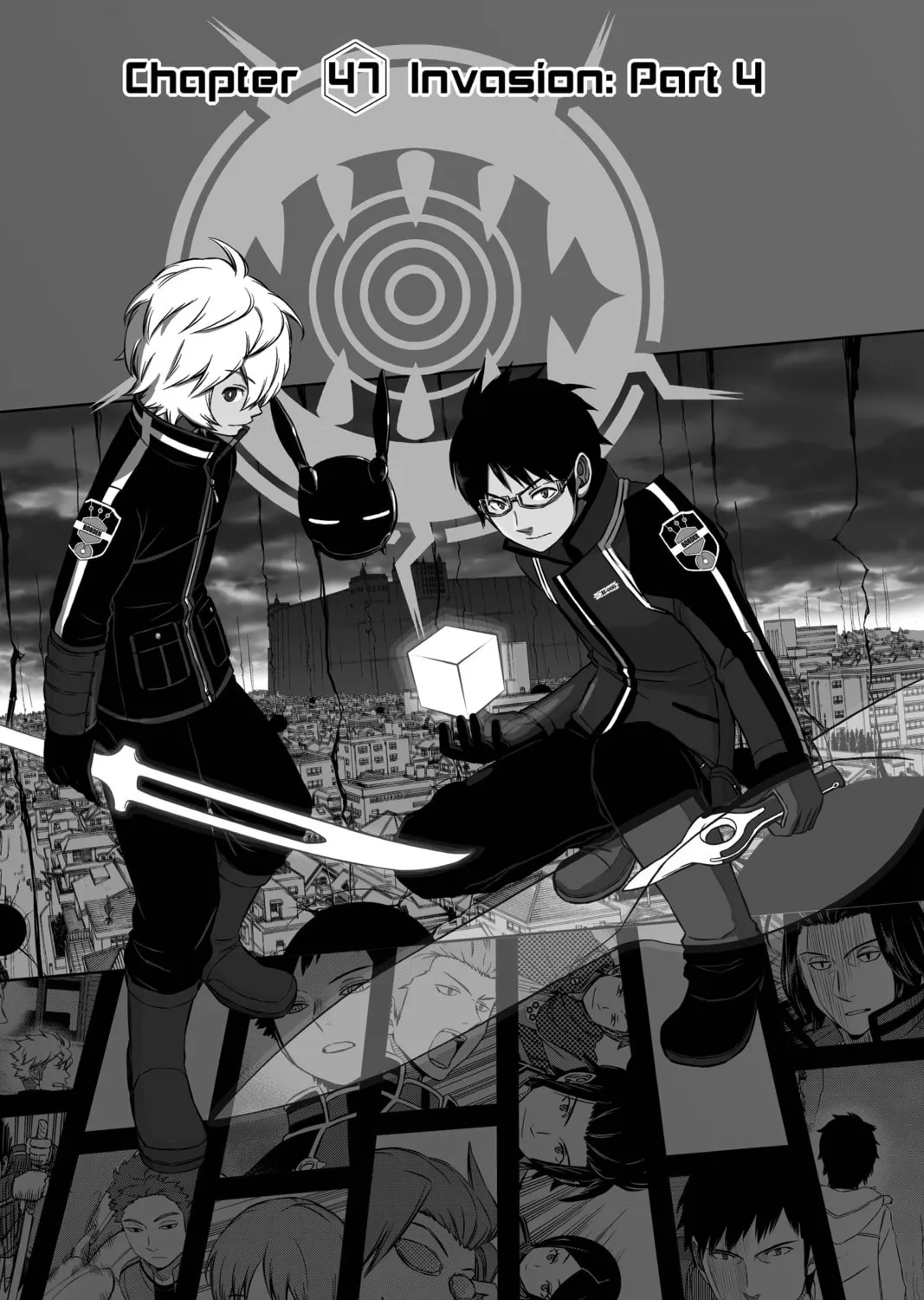 Read World Trigger chapter 47 image 0 on Lezhin