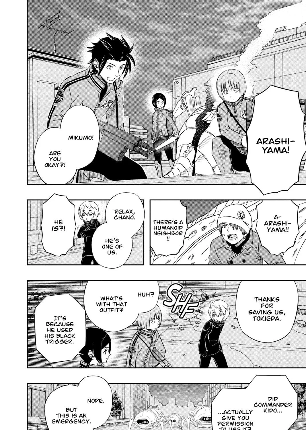 Read World Trigger chapter 47 image 28 on Lezhin