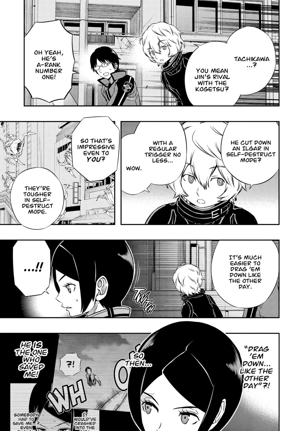 Read World Trigger chapter 48 image 14 on Lezhin