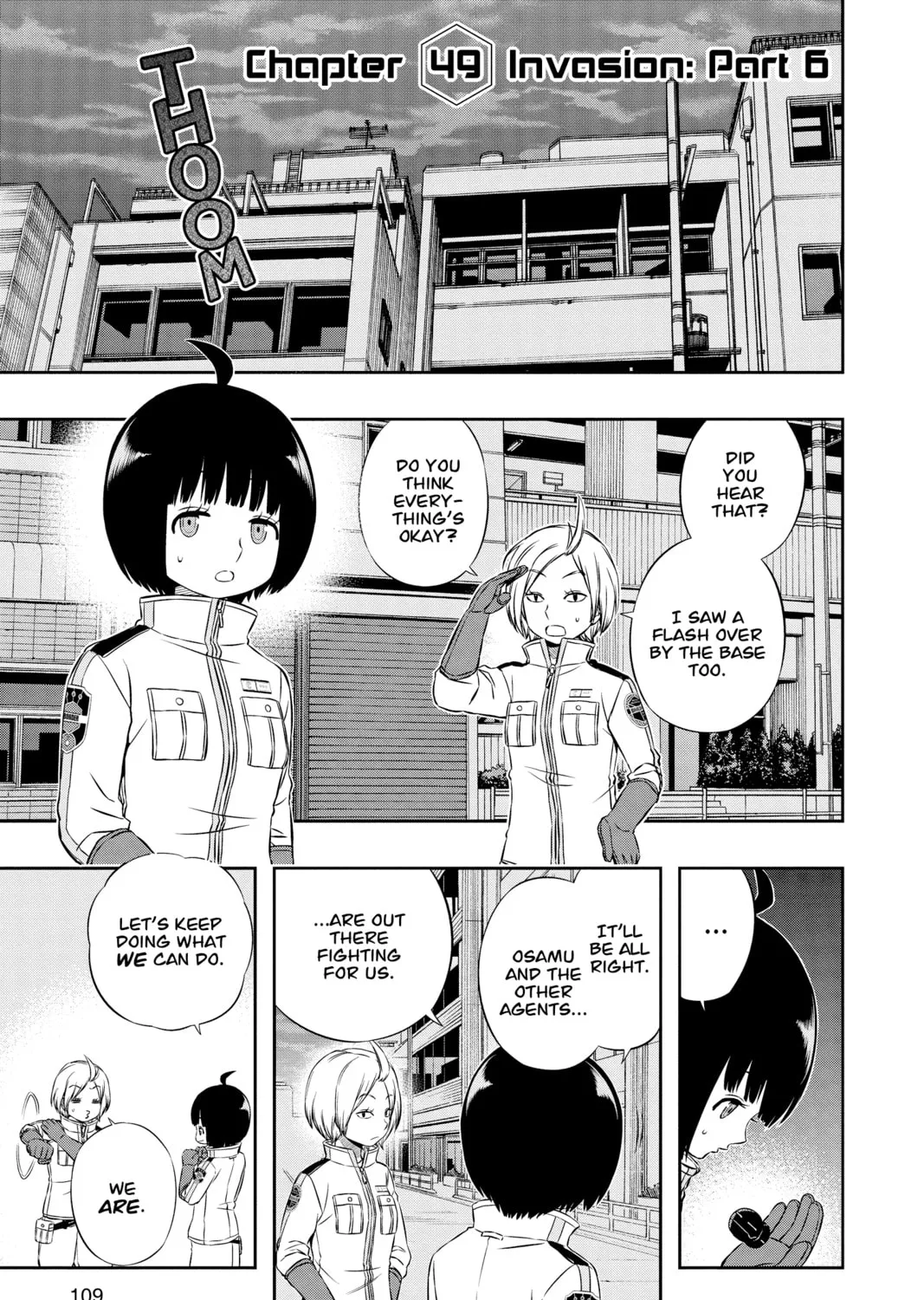 Read World Trigger chapter 49 image 0 on Lezhin