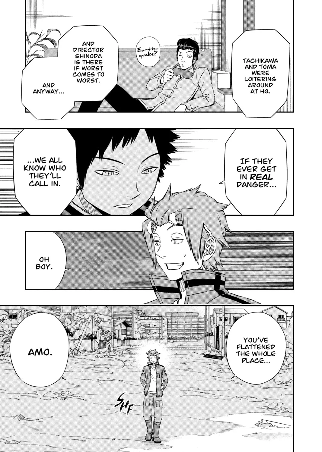 Read World Trigger chapter 49 image 12 on Lezhin