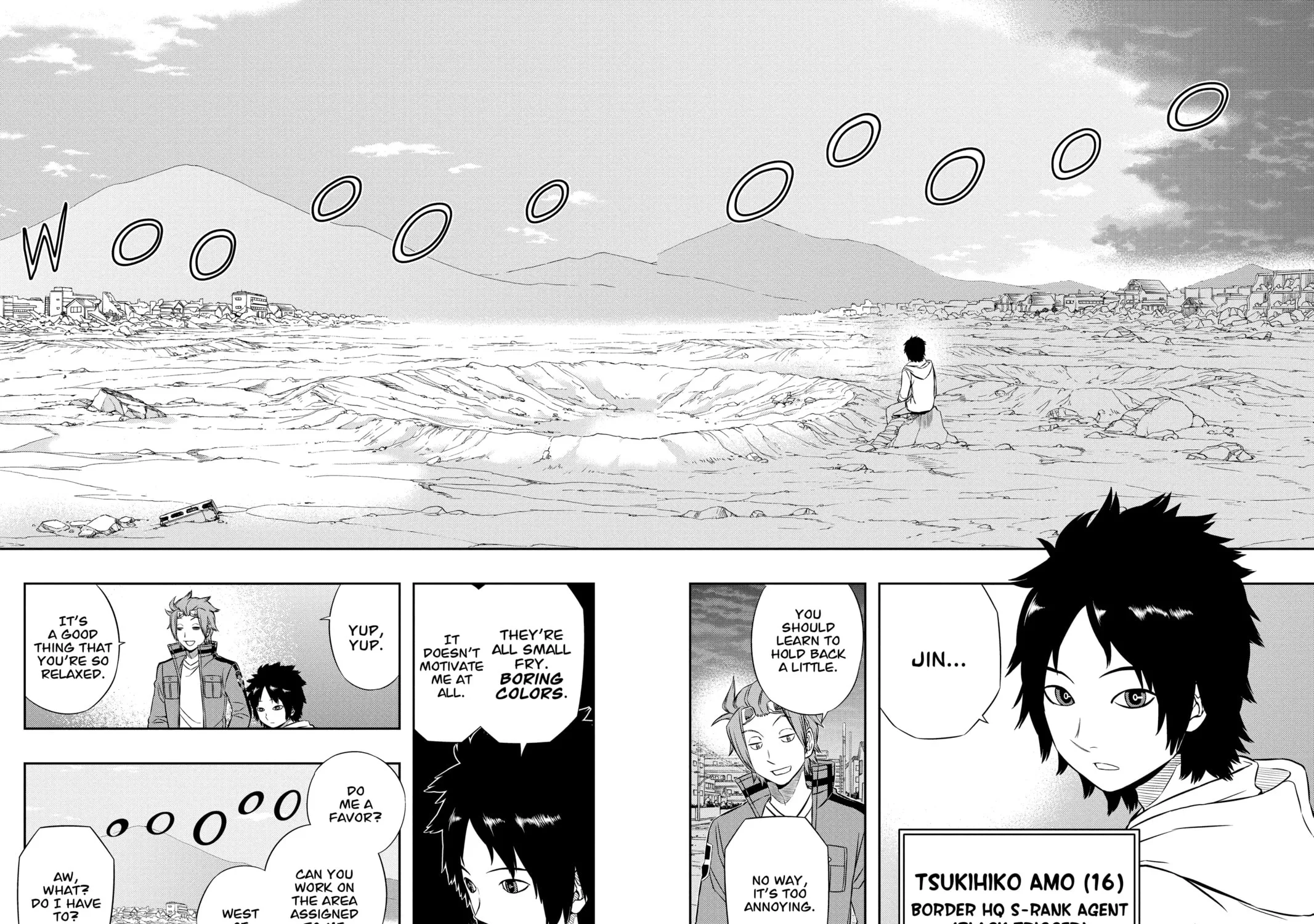 Read World Trigger chapter 49 image 14 on Lezhin