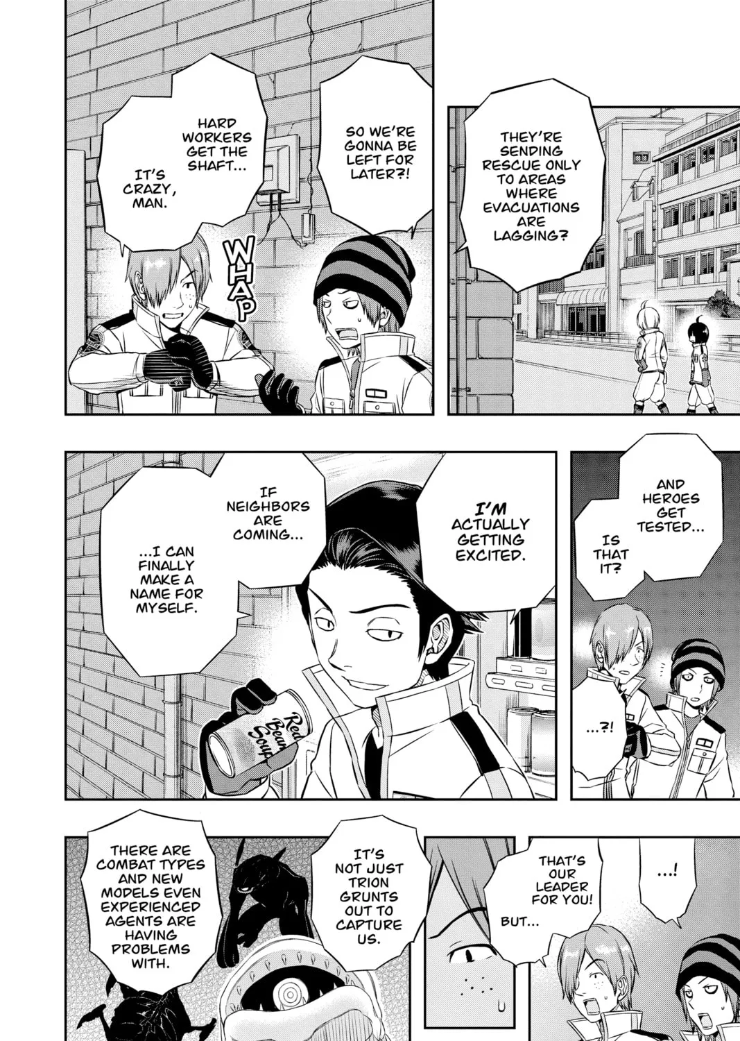 Read World Trigger chapter 49 image 2 on Lezhin