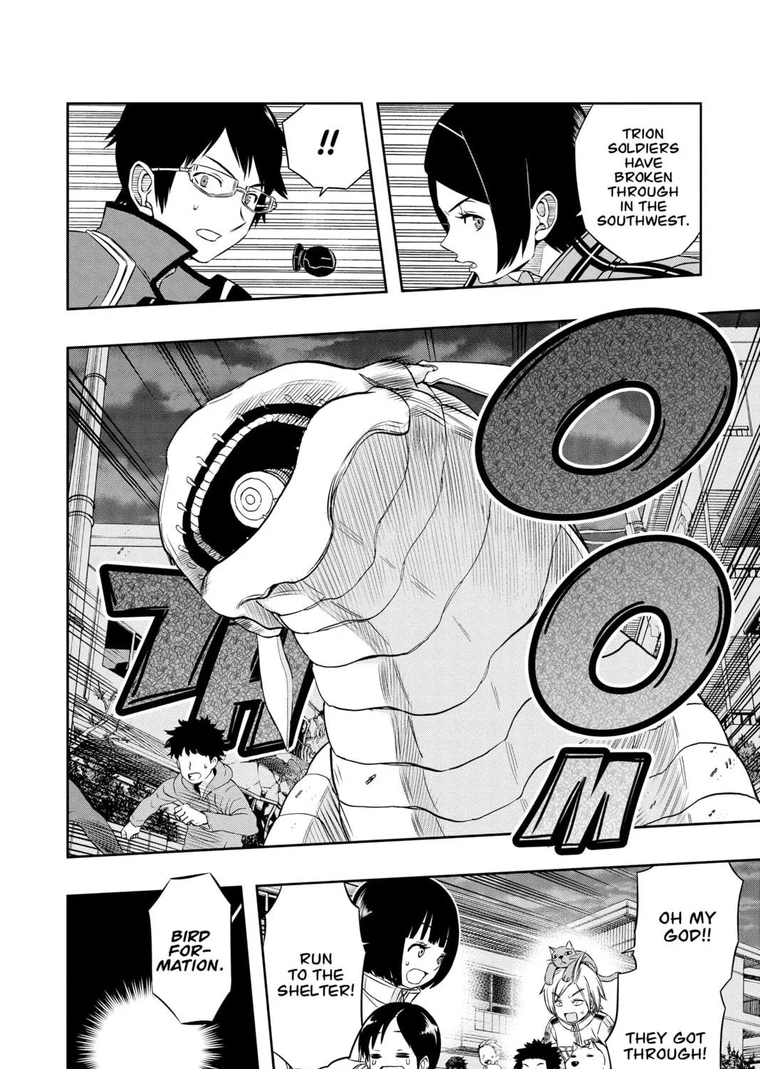 Read World Trigger chapter 49 image 28 on Lezhin
