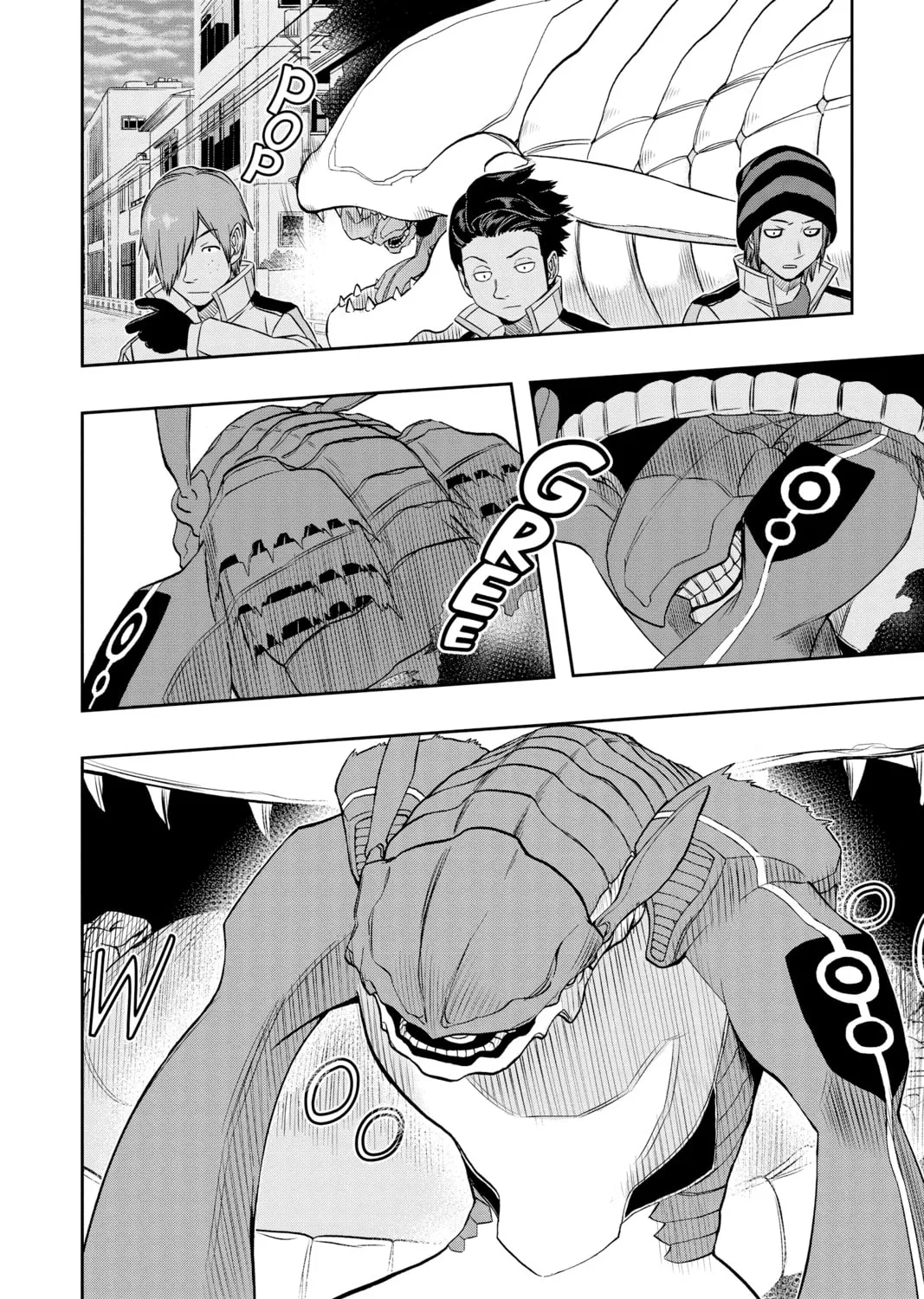 Read World Trigger chapter 49 image 32 on Lezhin