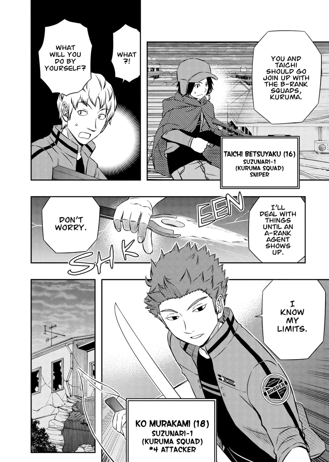 Read World Trigger chapter 49 image 6 on Lezhin