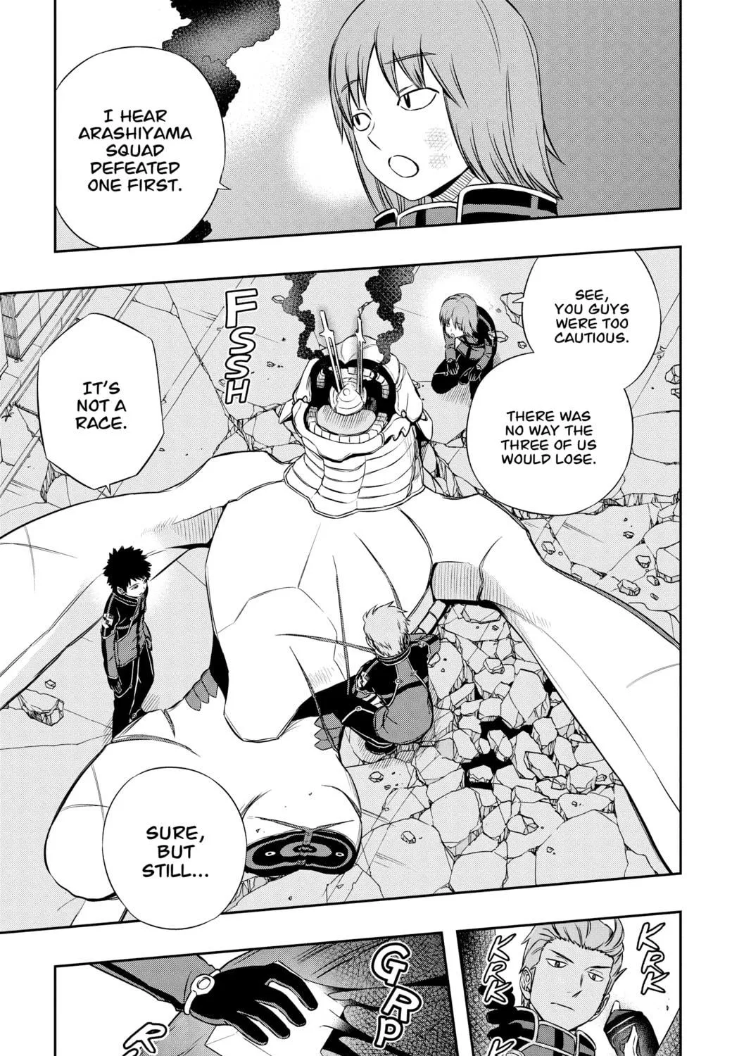 Read World Trigger chapter 49 image 8 on Lezhin