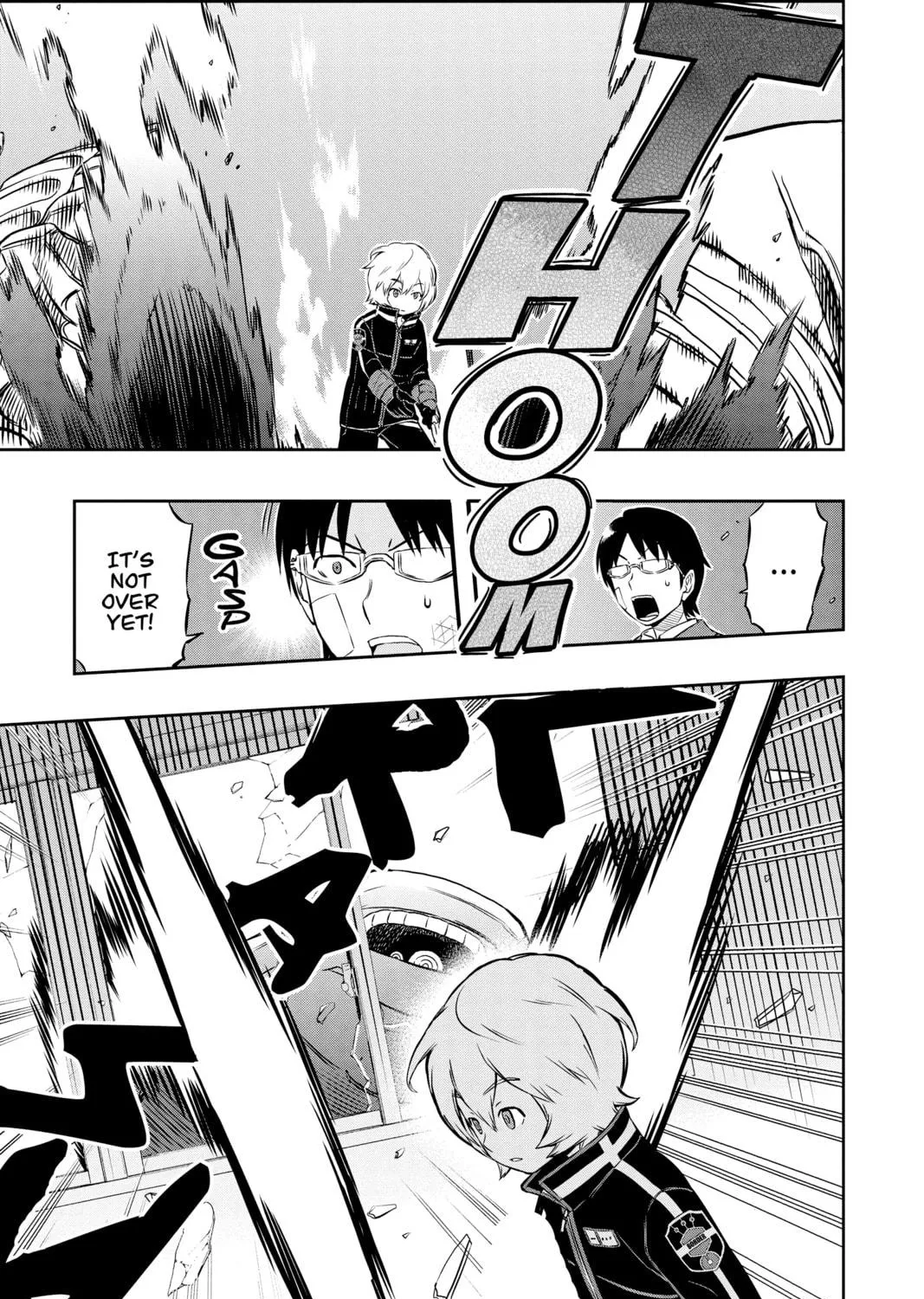 Read World Trigger chapter 5 image 16 on Lezhin